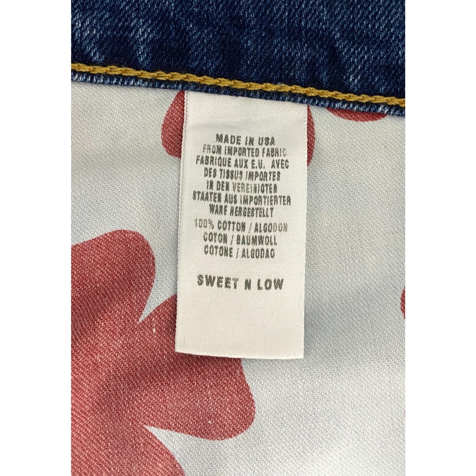 Lucky Brand Lucky Brand Jeans Womens Sweet Crop Denim Size 10 Blue NWT Made in USA Size 32" / US 10 / IT 46 - 5 Thumbnail