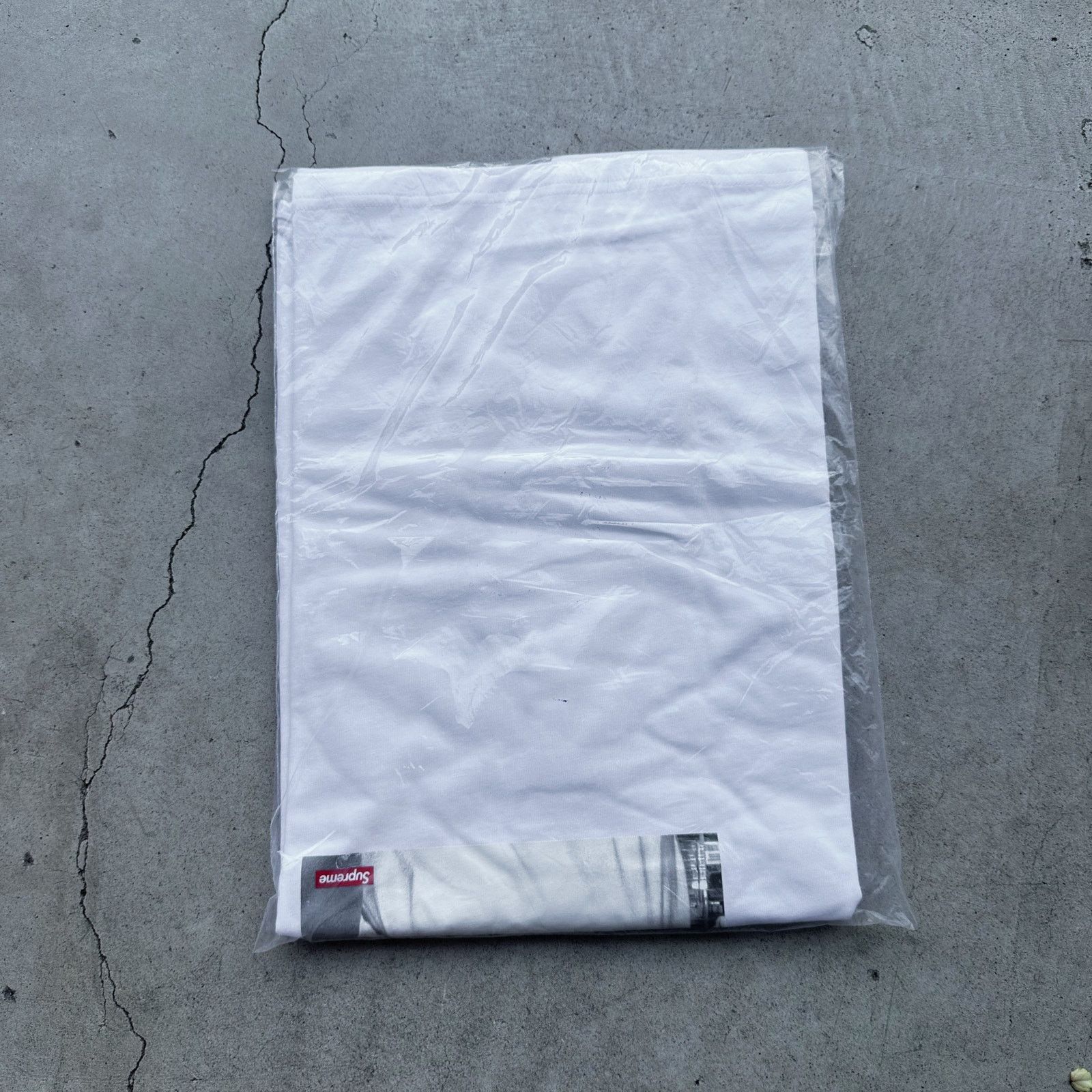 FW '24 Supreme x Jordan Biggie S/S Top SS White Tee Size XL