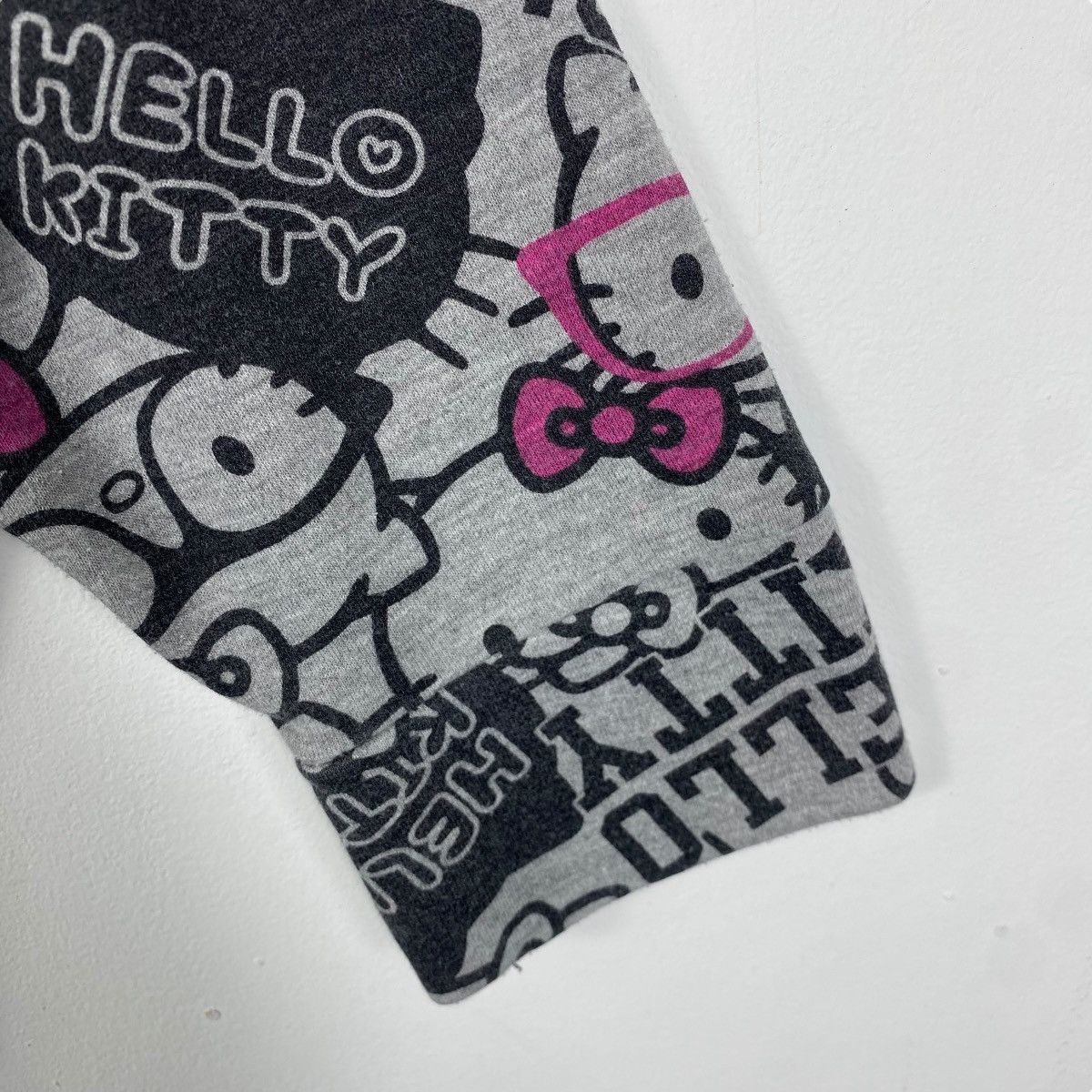 Cartoon Network Vintage HELLO KITTY Fullprint Cartoon Women Tops Sweatshirt Size L / US 10 / IT 46 - 3 Thumbnail