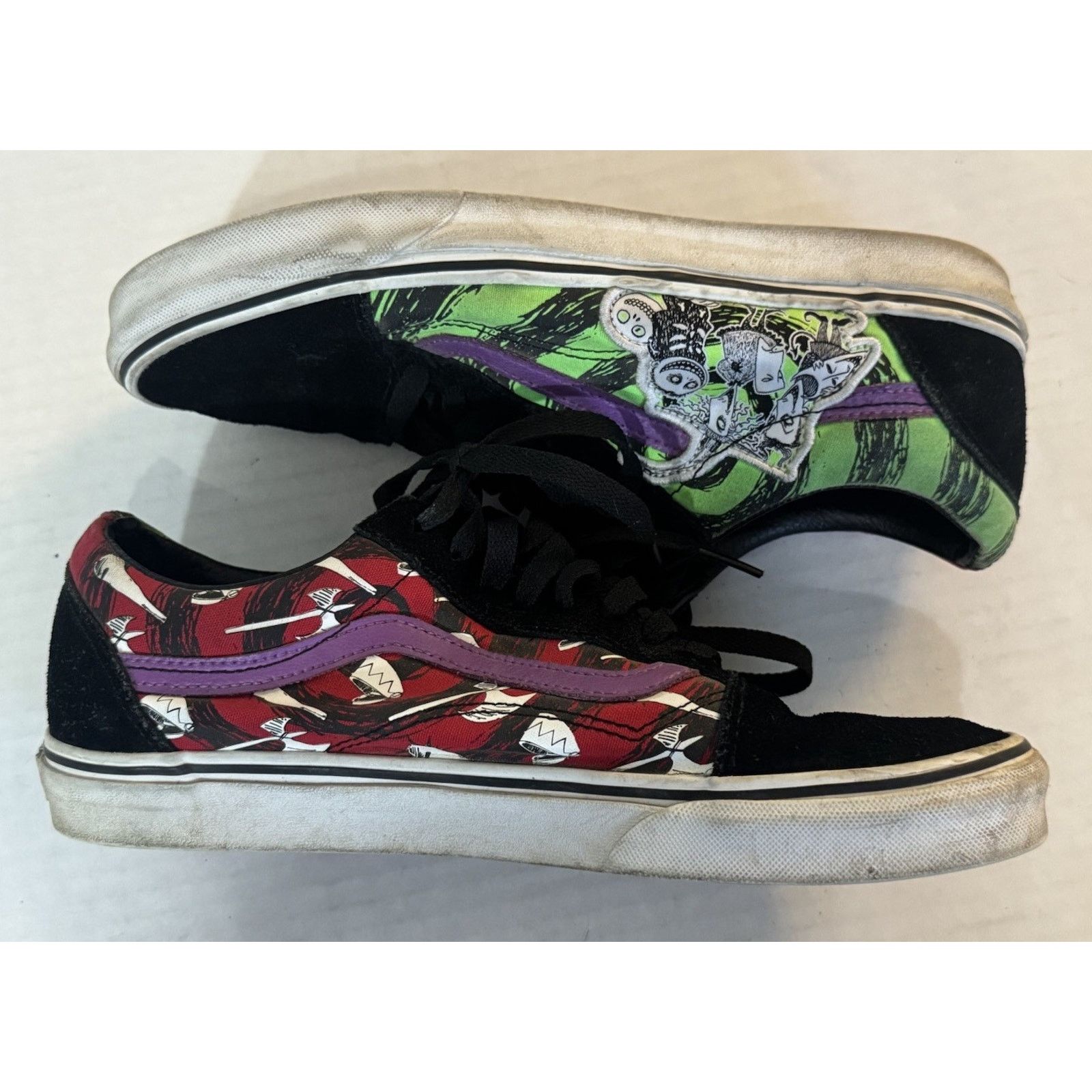 Vans VANS Disney Old Skool Nightmare Before Christmas 9.5/11 Size US 8.5 / IT 38.5 - 8 Thumbnail
