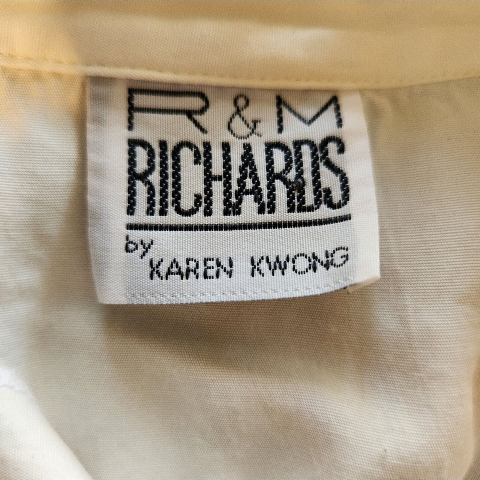 Vintage Vintage R&M Richard's shell button Coastal top Large 12 Size L / US 10 / IT 46 - 5 Thumbnail