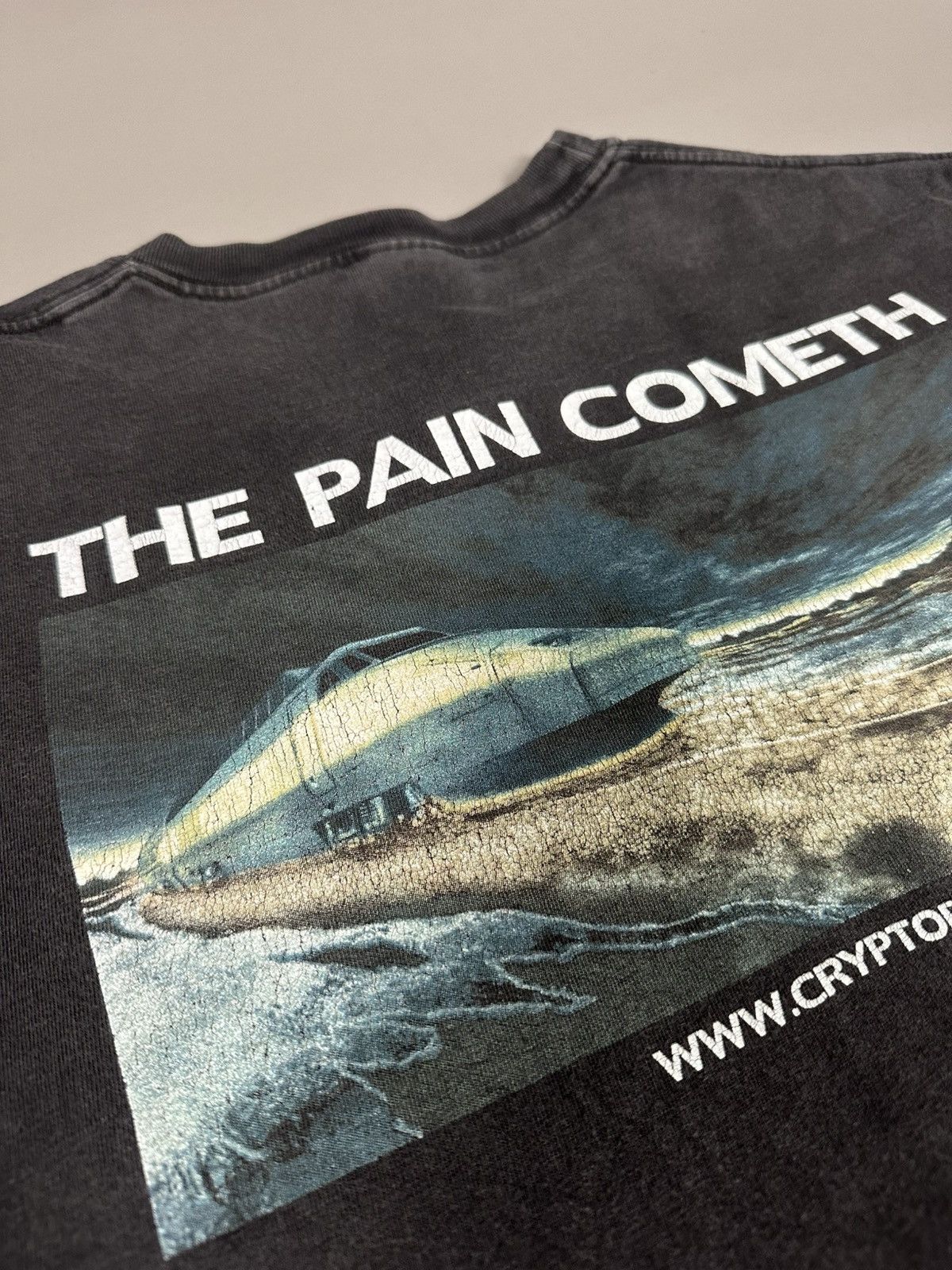 Vintage Vintage 2001 Cryptopsy The Pain Cometh T-Shirt Size US XL / EU 56 / 4 - 9 Thumbnail