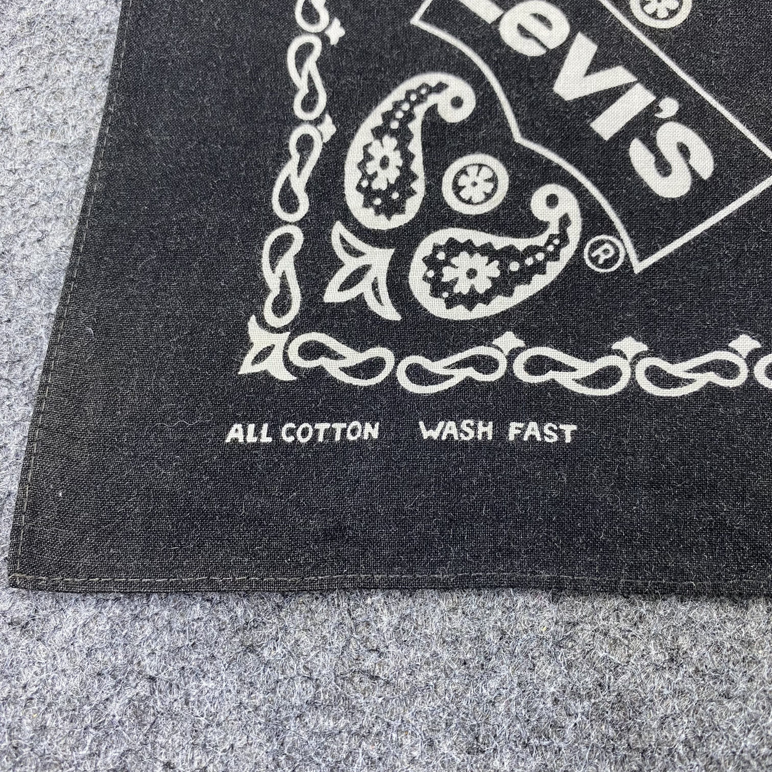 Levi's Vintage Levis Paislee Handkerchief/Bandana/Neckerchief-B1404 Size ONE SIZE - 8 Thumbnail
