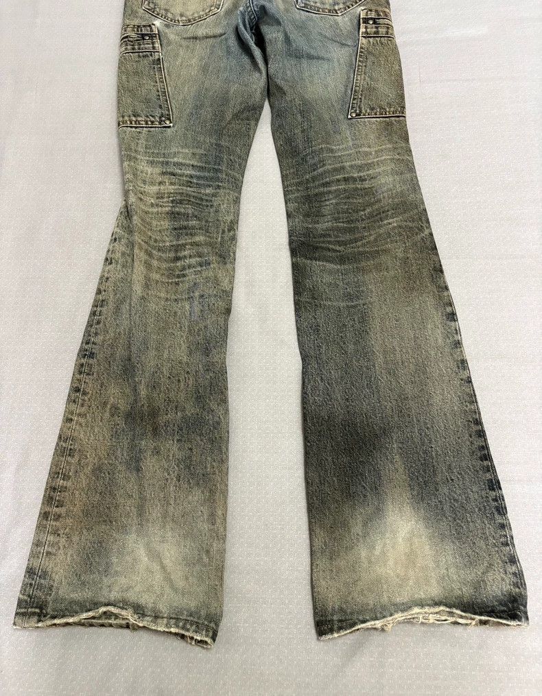 Yohji Yamamoto Vintage MudDyed Flared Denim Pants-2506 Size 30" / US 8 / IT 44 - 6 Thumbnail