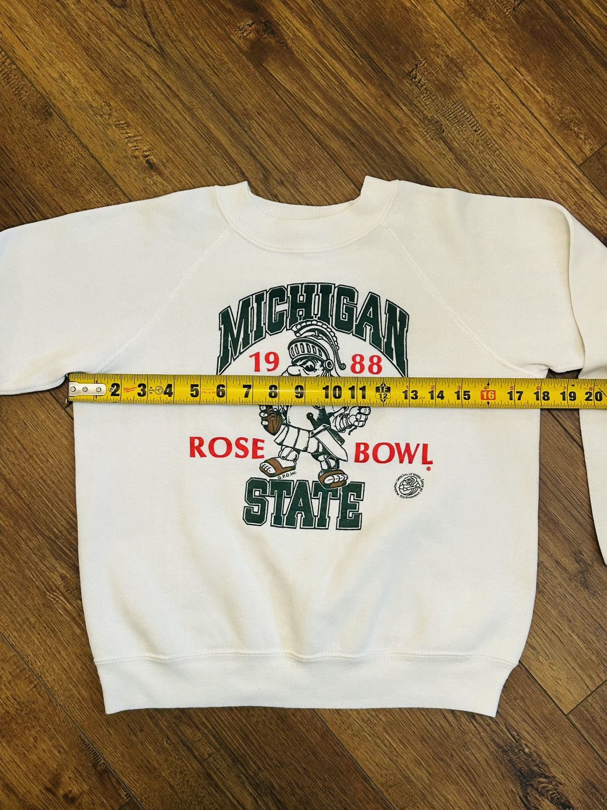 Vintage Vintage 1988 MSU Rose Bowl Sweatshirt Size XS / US 0-2 / IT 36-38 - 8 Thumbnail