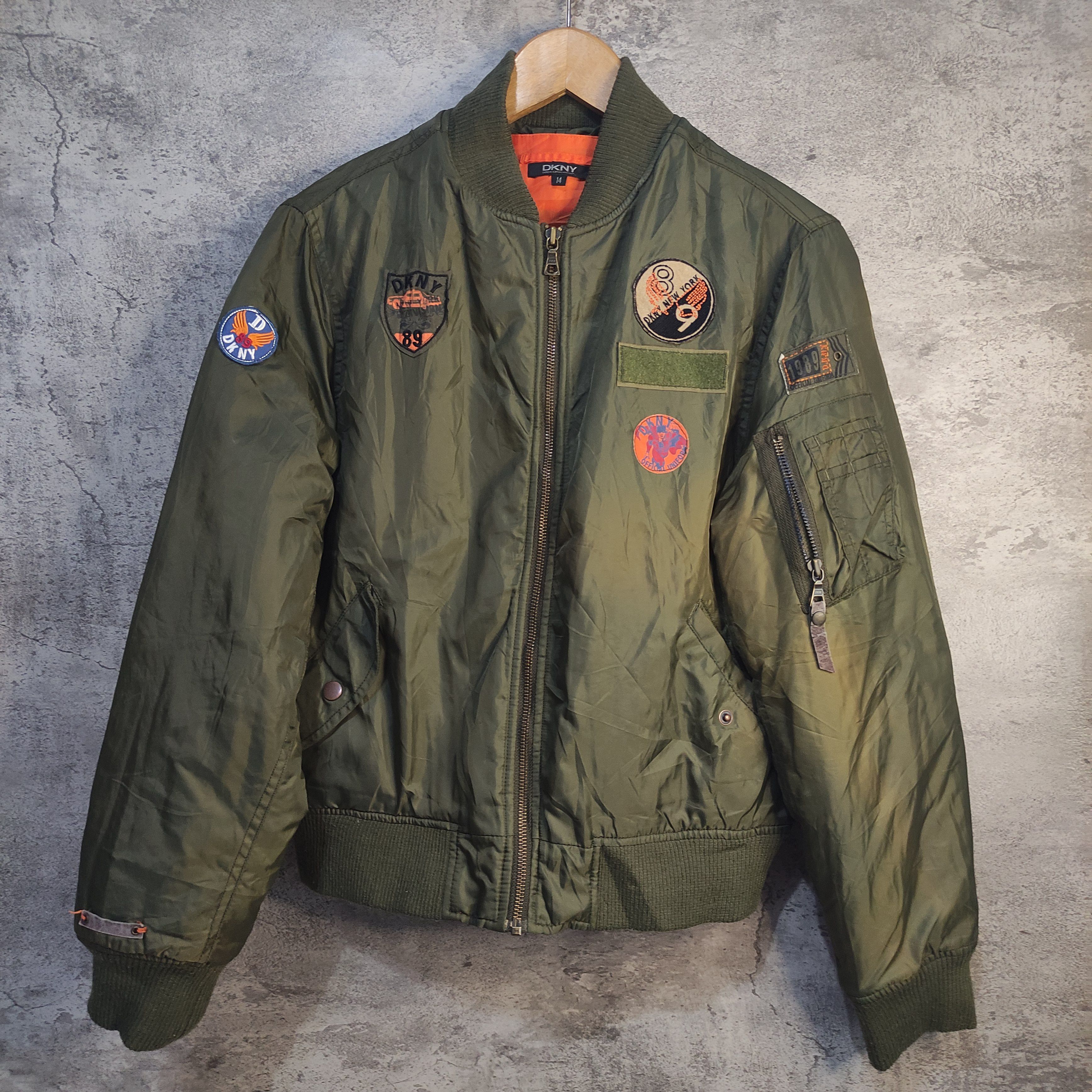 DNKY (donna karan new york) - Military bomber jacket