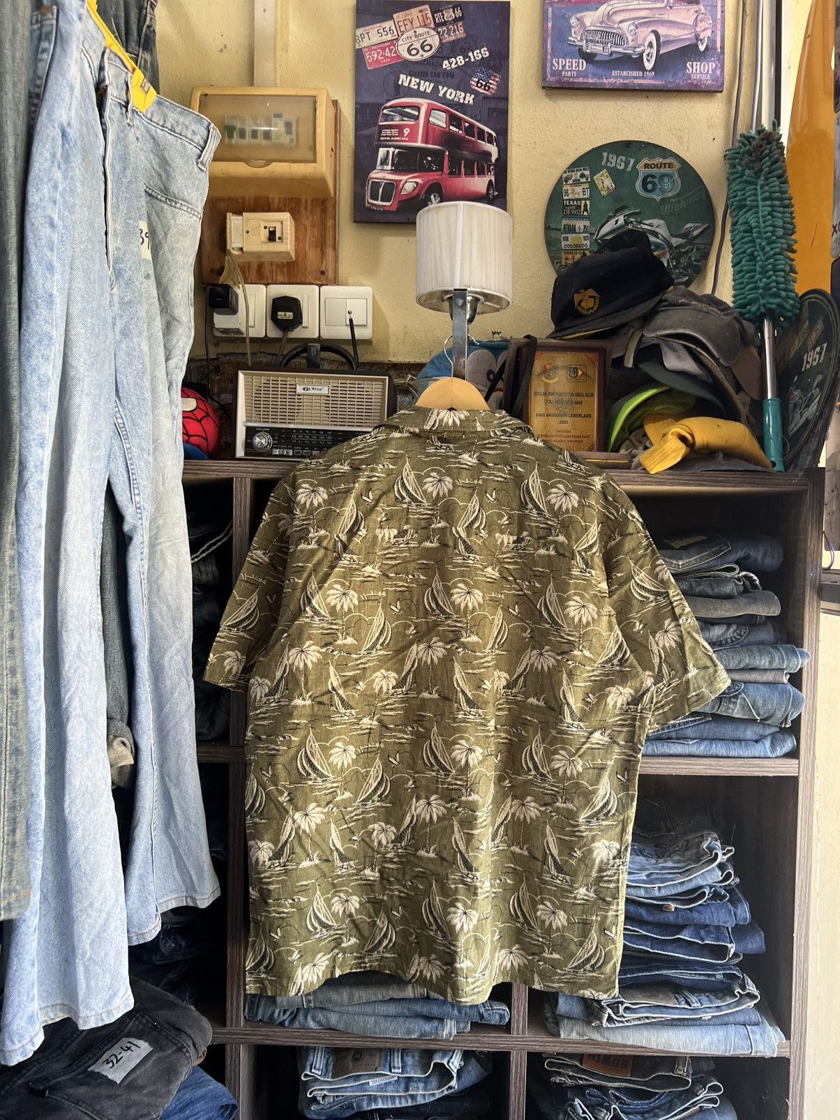 Reyn Spooner 🔥Rare Reyn Spooner x Uniqlo Fullprinted Shirt Size US M / EU 48-50 / 2 - 2 Thumbnail