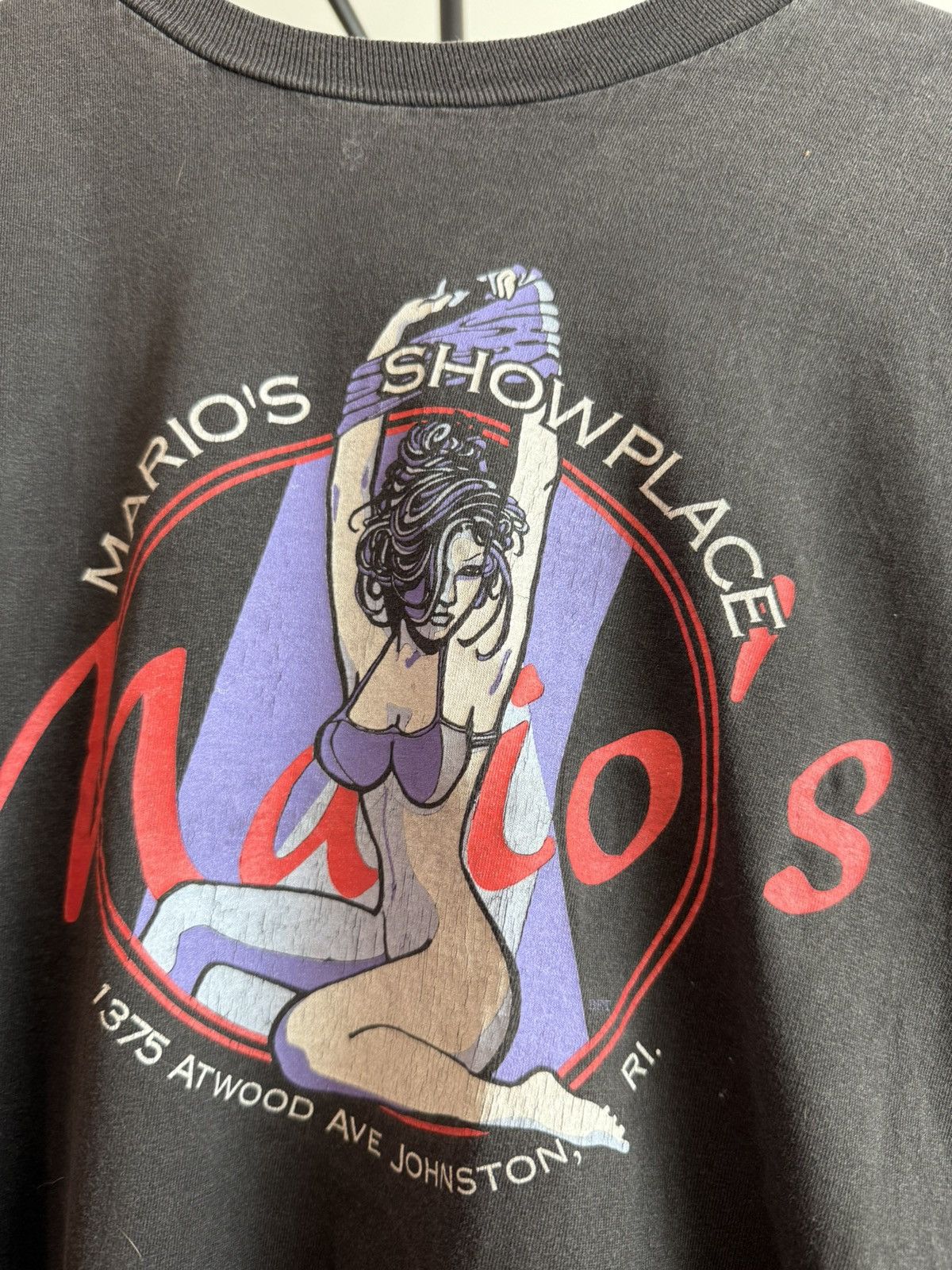 Vintage Stripper 90s vintage tee Size US XL / EU 56 / 4 - 2 Thumbnail