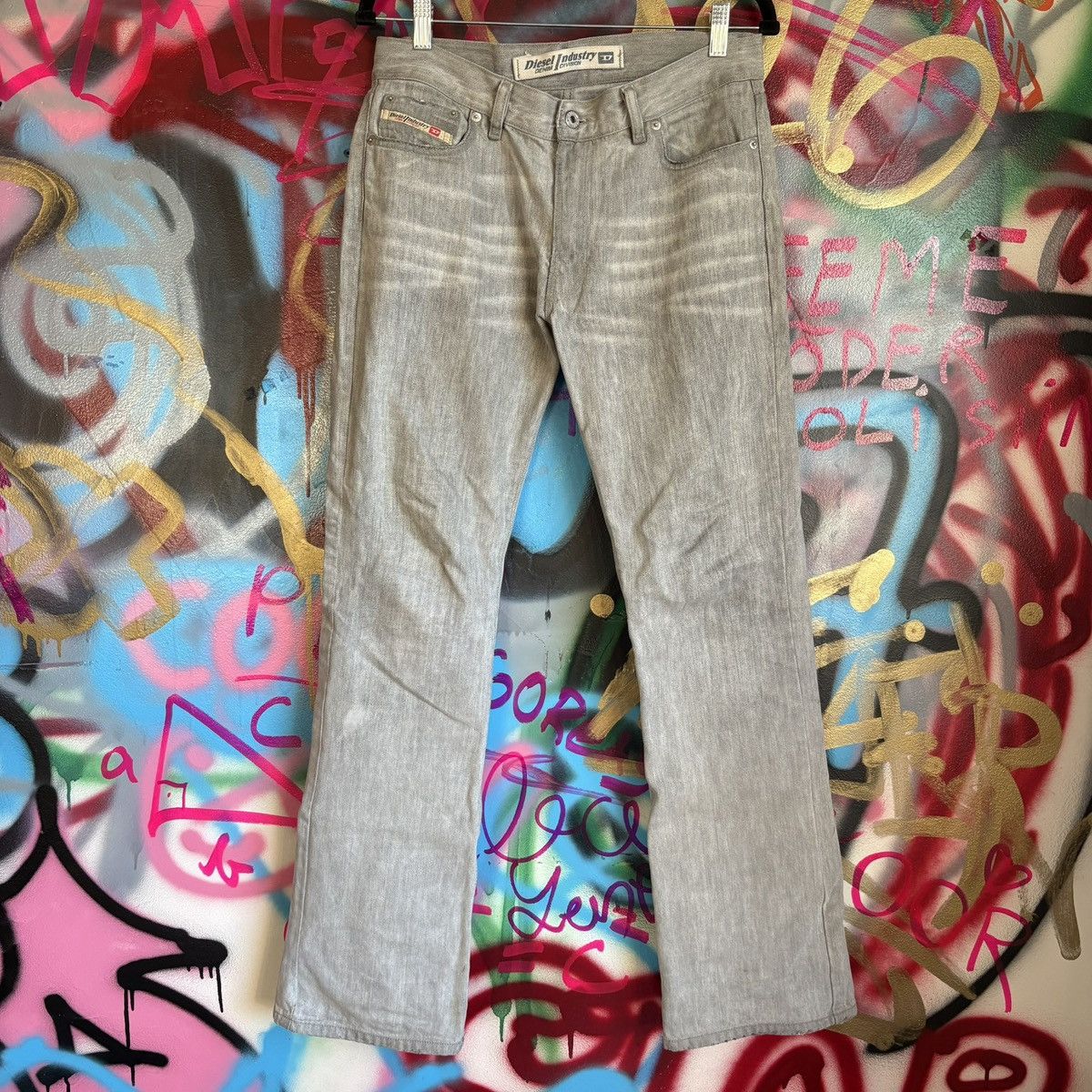 Diesel Gray Diesel Bootcut Flared Jeans Size 31 Size US 31 - 1 Thumbnail