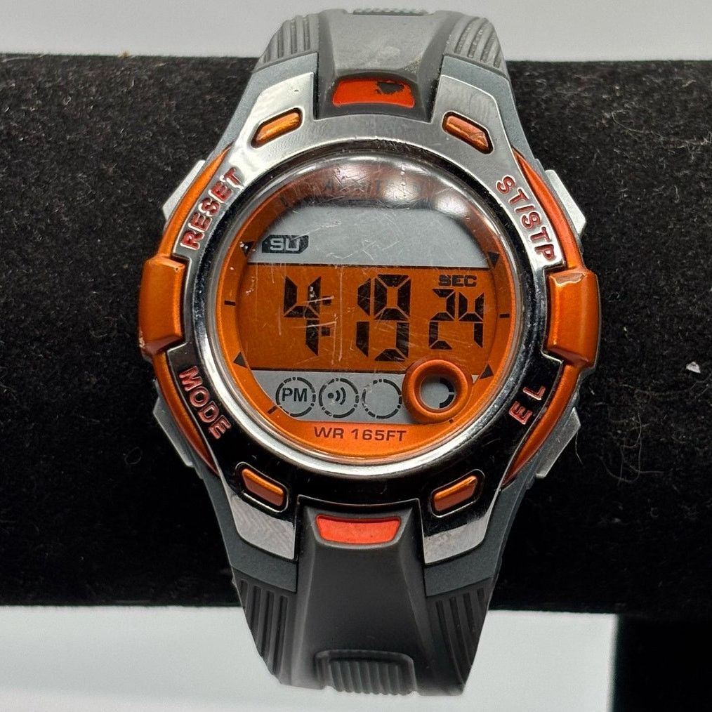 Orange Armitron Digital Men's Watch
