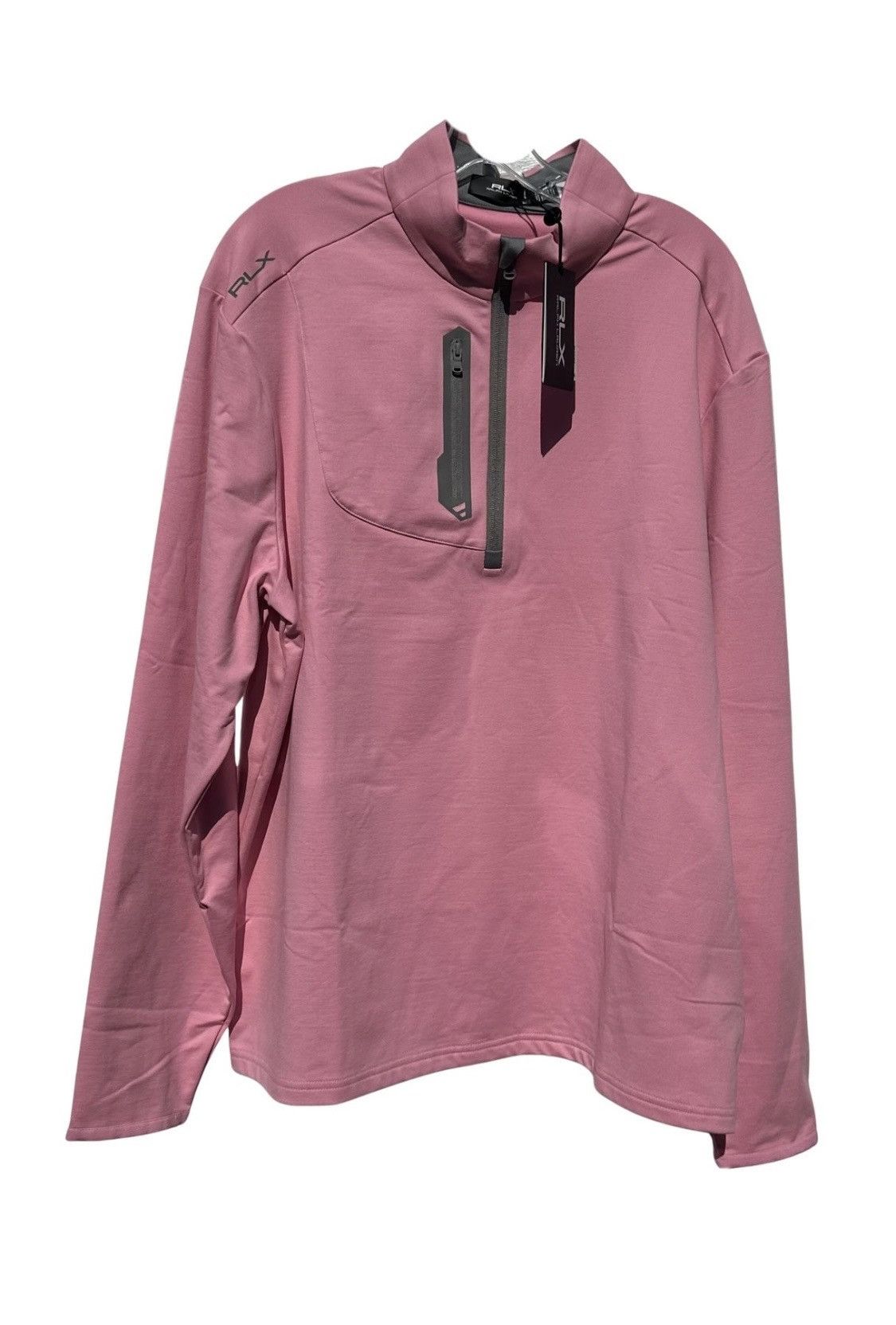 RLX Ralph Lauren RLX Ralph Lauren Men's Pink and Grey Golf Jacket Size US M / EU 48-50 / 2 - 2 Thumbnail