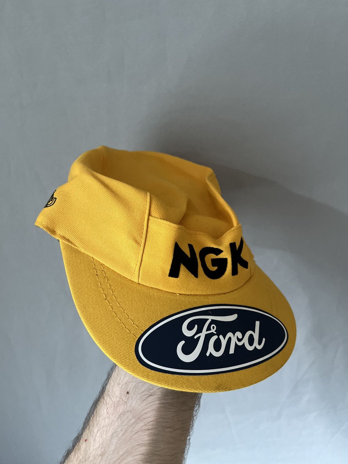 Ford × Vintage Vintage FORD NGK Spark Plugs Mechanical Work Cap Size ONE SIZE - 9 Thumbnail
