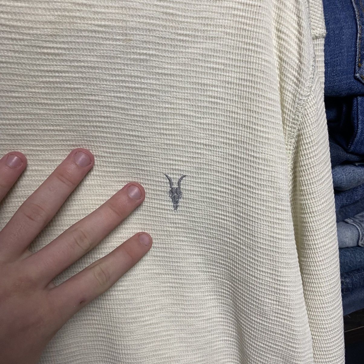 Allsaints Designer Allsaints small logo y2k streetwear longsleeve Size US M / EU 48-50 / 2 - 3 Thumbnail