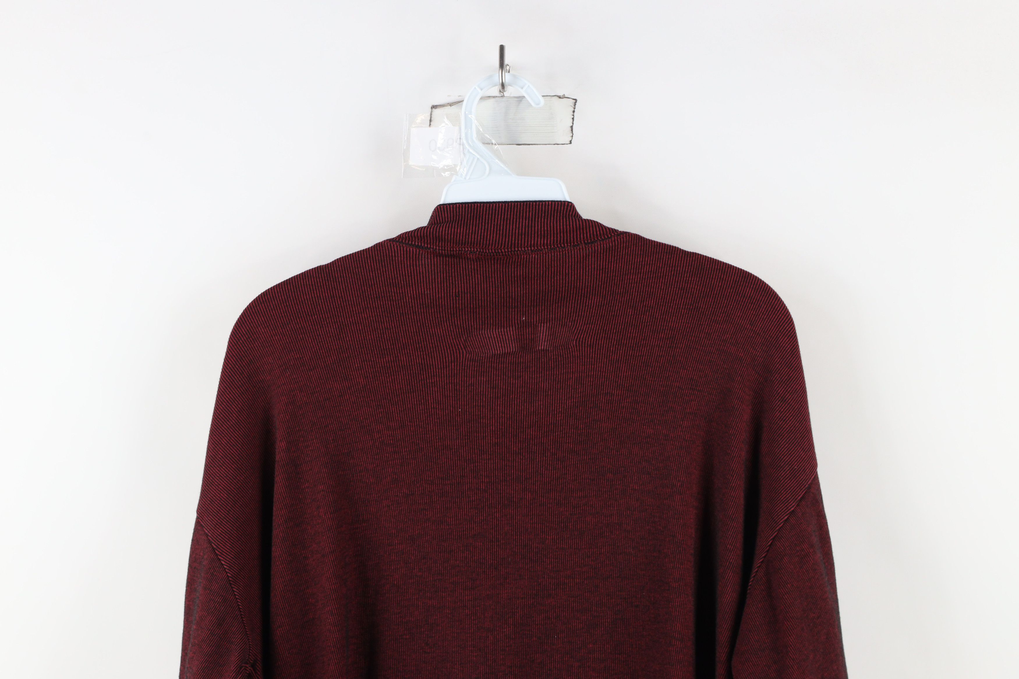 Vintage Vintage 90s Streetwear Knit Mock Neck Long Sleeve T-Shirt Size US L / EU 52-54 / 3 - 12 Thumbnail