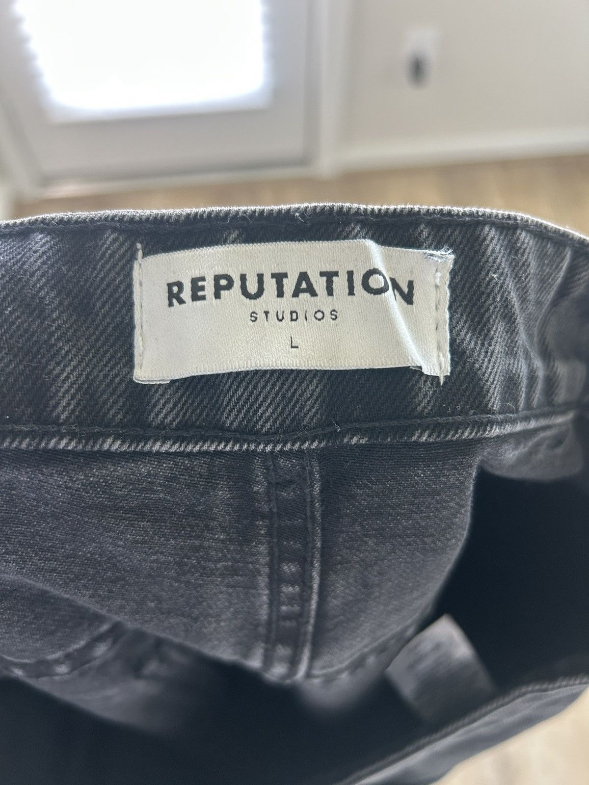 Reputation Studios Reputation Studios Flare Denim – Black 🖤 Size US 34 / EU 50 - 3 Thumbnail