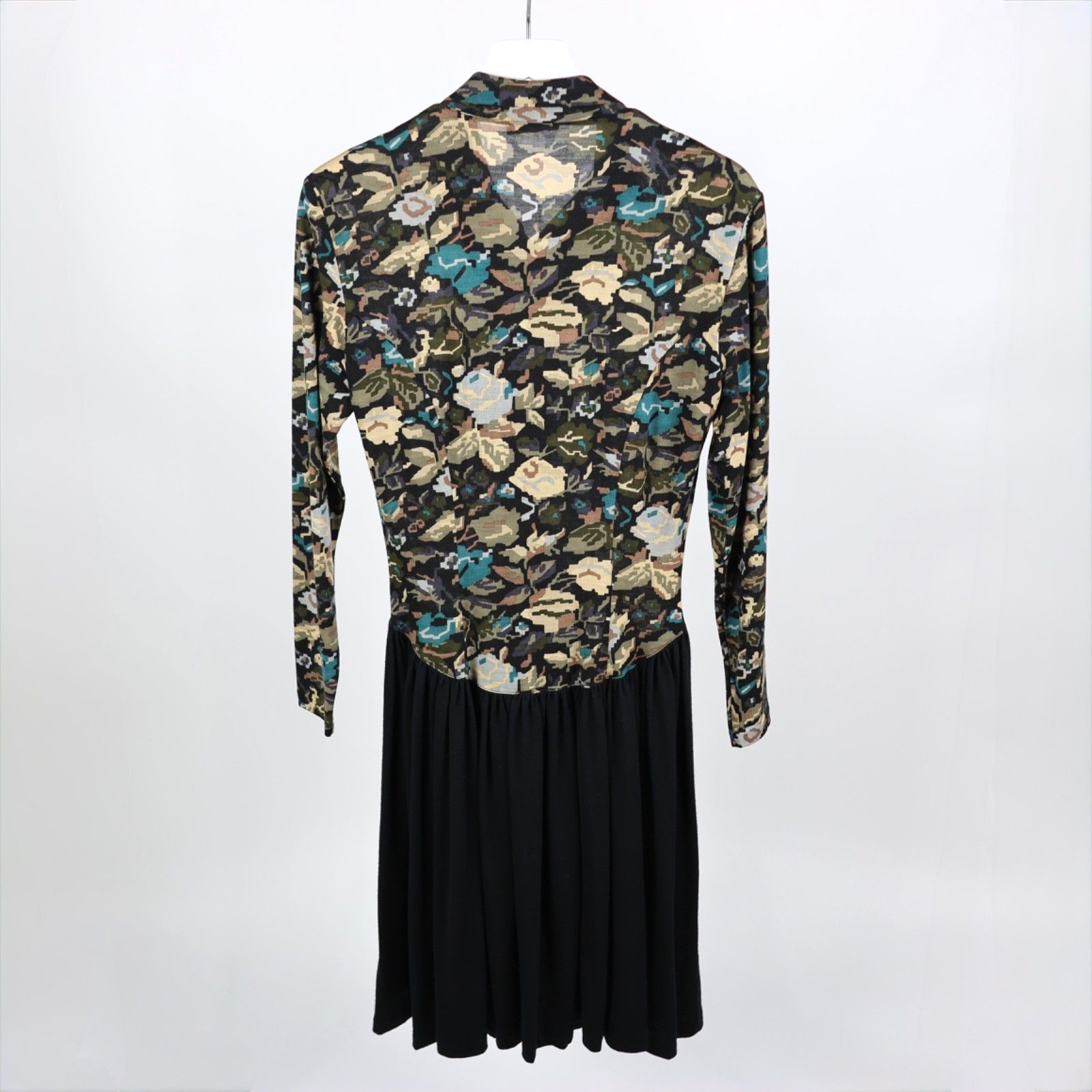 Missoni Missoni Wool Knit Floral Midi Dress Size M Size M / US 6-8 / IT 42-44 - 2 Thumbnail