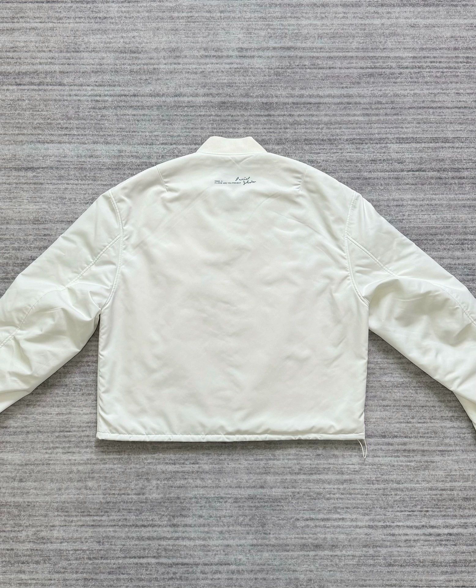 OAMC OAMC White Bomber Jacket S w/ Pandora Box Patch Size US S / EU 44-46 / 1 - 2 Thumbnail