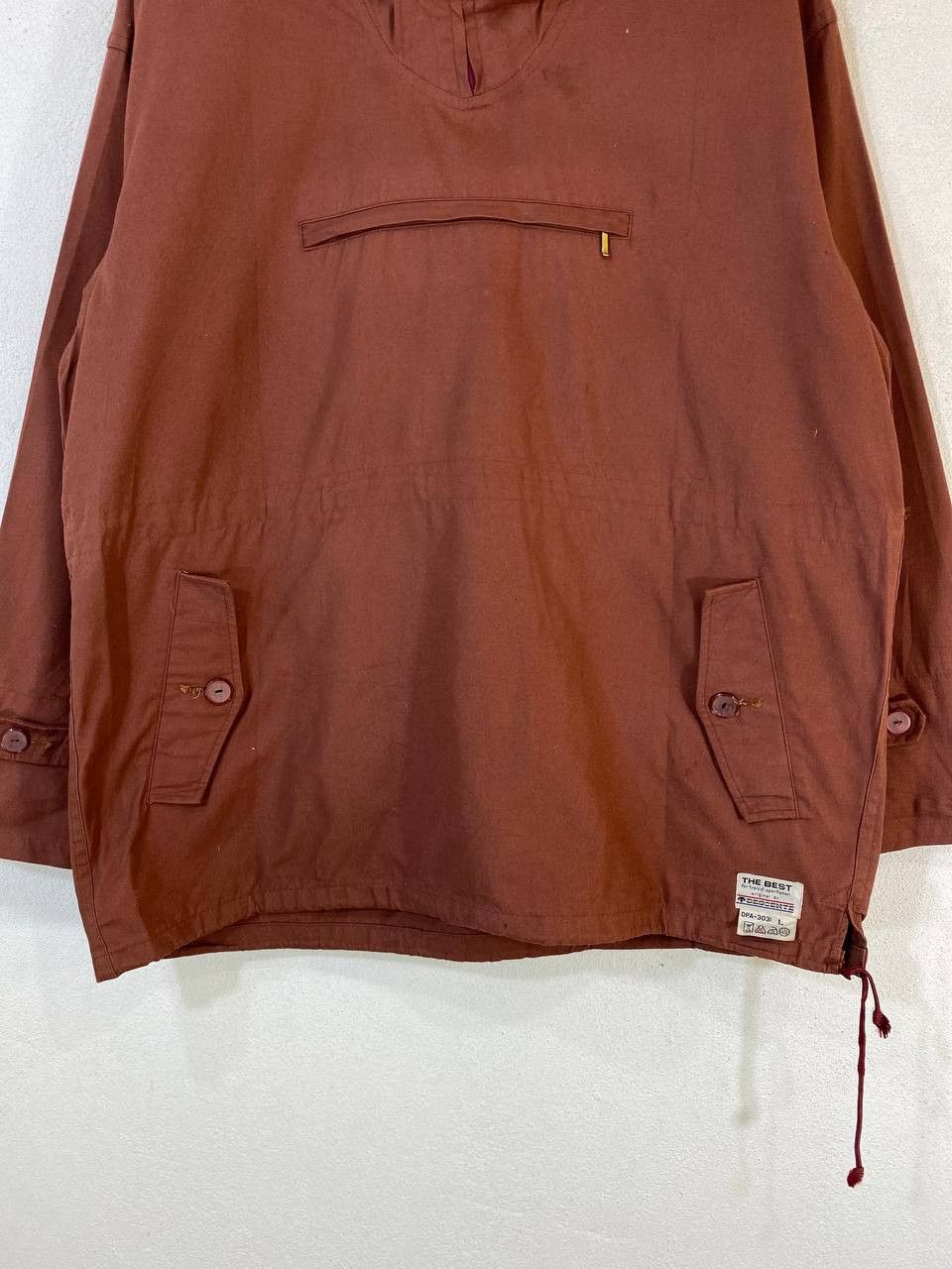 Descente vintage descente half zipper hoody jacket nice design Size US L / EU 52-54 / 3 - 3 Thumbnail