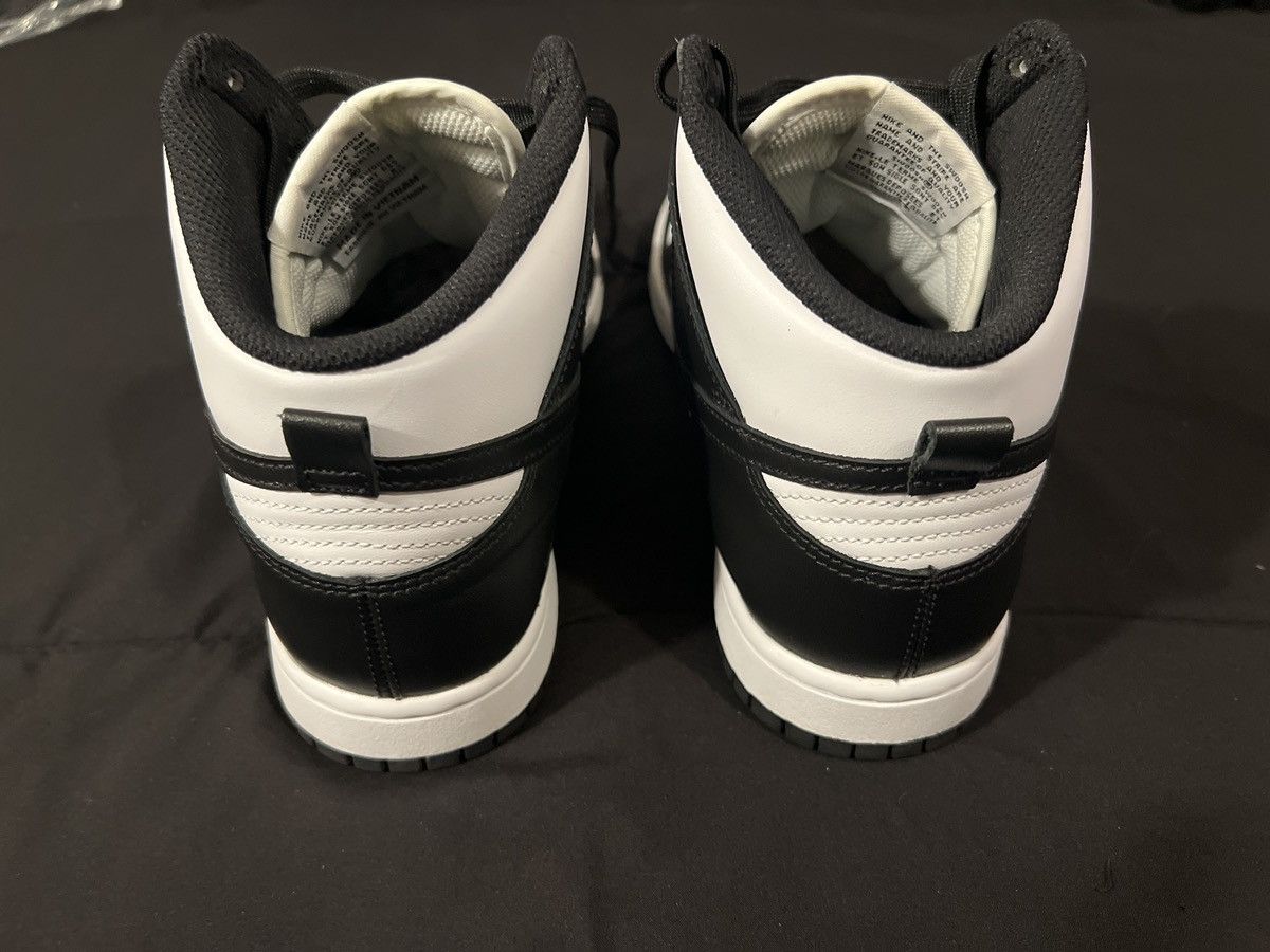 Nike Nike panda dunk hight top Size US 10 / EU 43 - 5 Thumbnail
