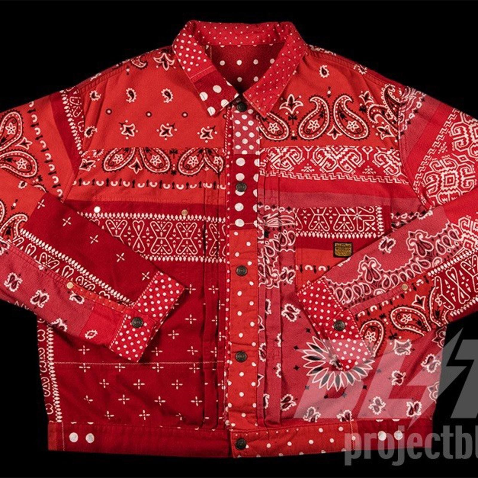 Kapital KAPITAL Reversible Bandana 1st Flannel Jacket Patchwork XXL Size US XXL / EU 58 / 5 - 1 Thumbnail