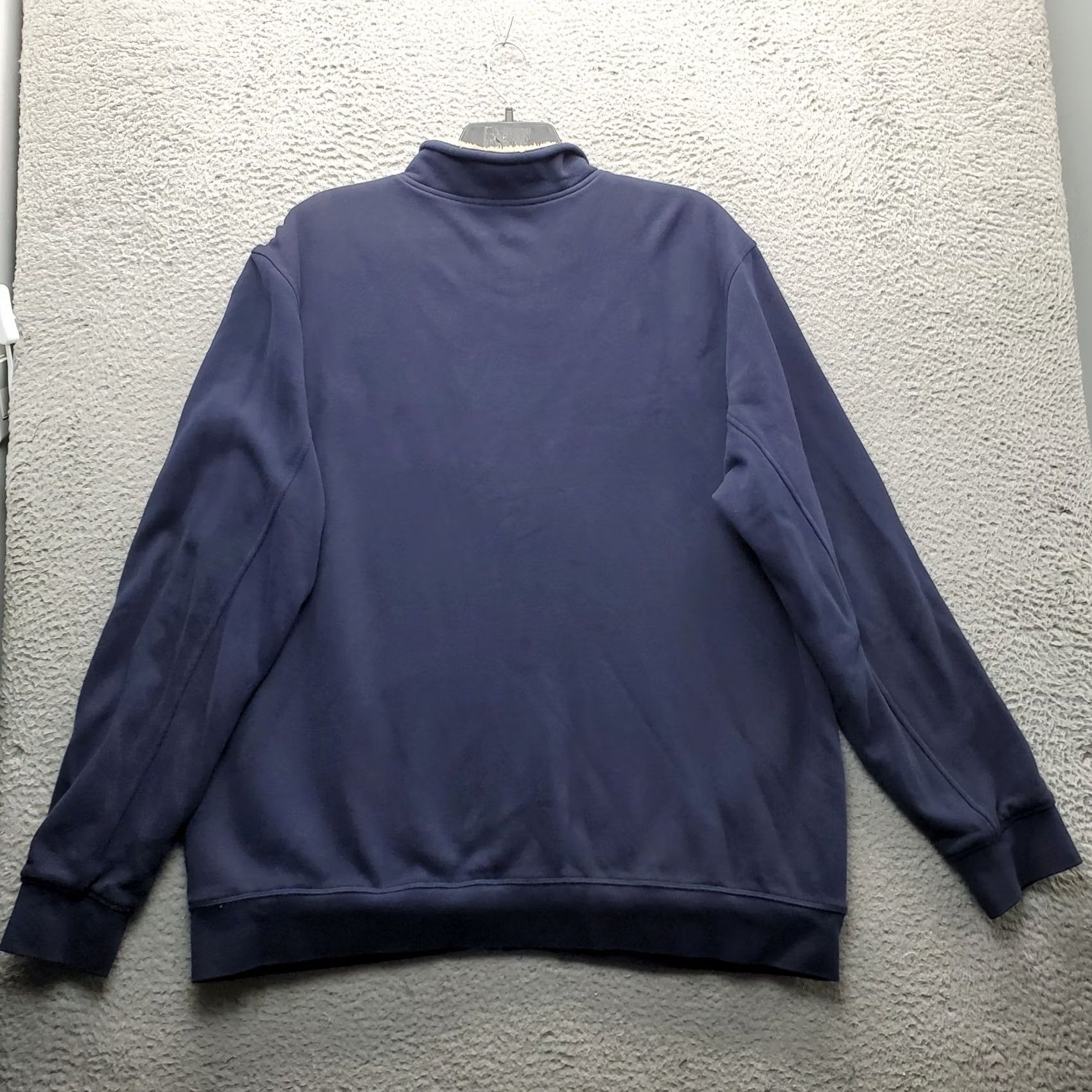 Vintage G.H. Bass & Co. Jacket Mens XXL Navy Sherpa Lined Cozy Warm Full Zip Shirt Mens XXL Navy Sherpa Lined Full Zip Size US XXL / EU 58 / 5 - 2 Thumbnail