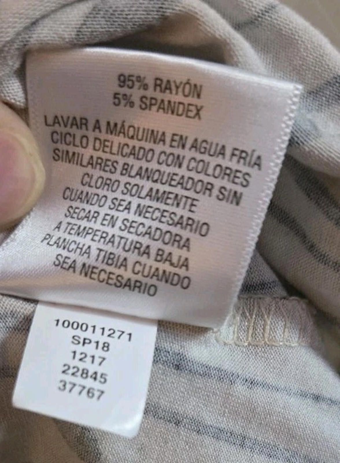 Other JM Collection Woman Top Blouse Size 0X Cream Beige Black Sho Size XL / US 12-14 / IT 48-50 - 10 Thumbnail
