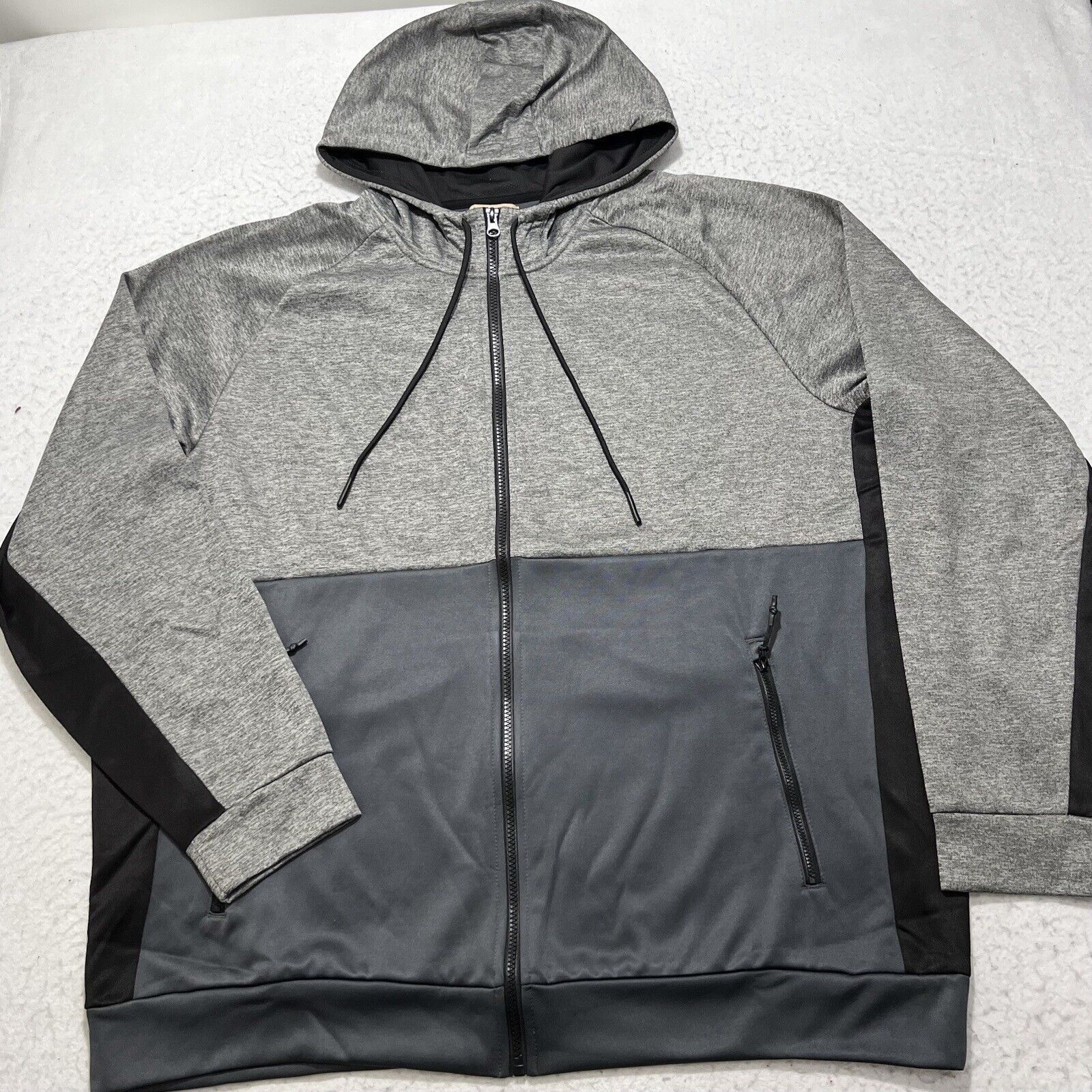 Jc Penney Foundry Supply Co. Full Zip Athletic Hoodie Sweatshirt Grailed