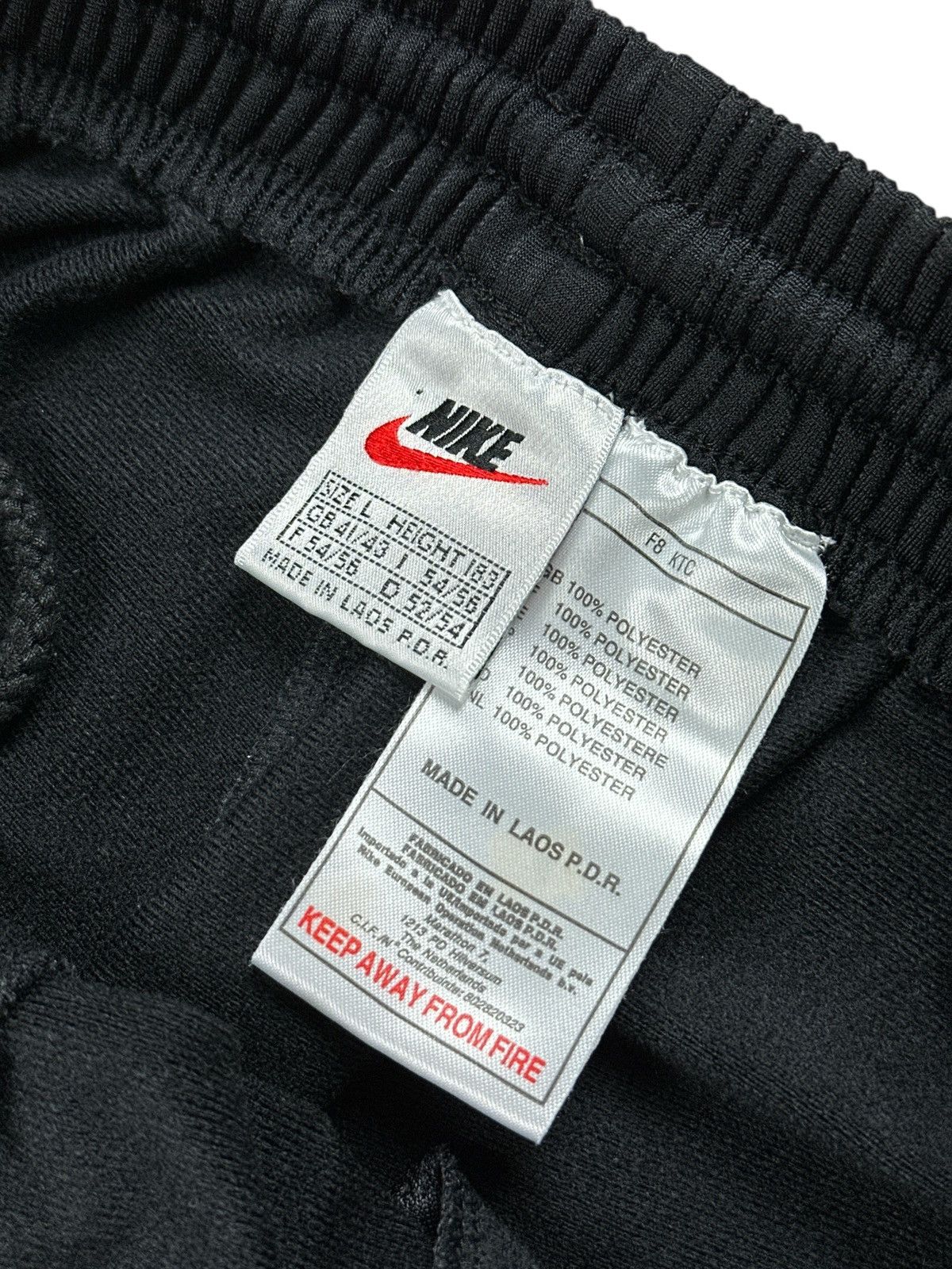 Nike Vintage 90’s Nike USA Tape Logo Y2K Track Pants Men’s Size L Size US 34 / EU 50 - 8 Thumbnail