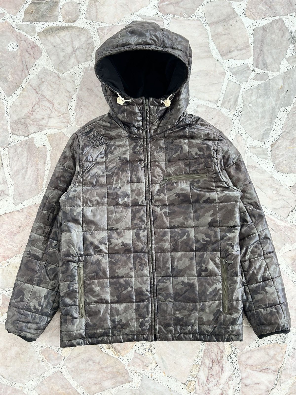 Avirex Avirex Reversible Puffer Jacket Camo Black Size US L / EU 52-54 / 3 - 1 Thumbnail