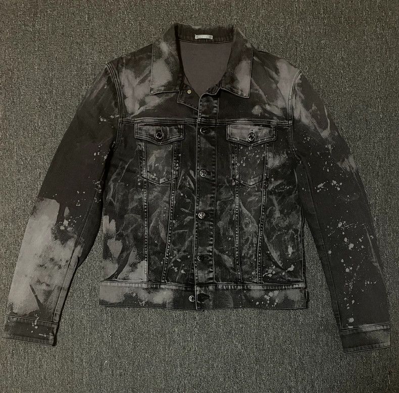 Dior Distressed Denim Jacket for Men
