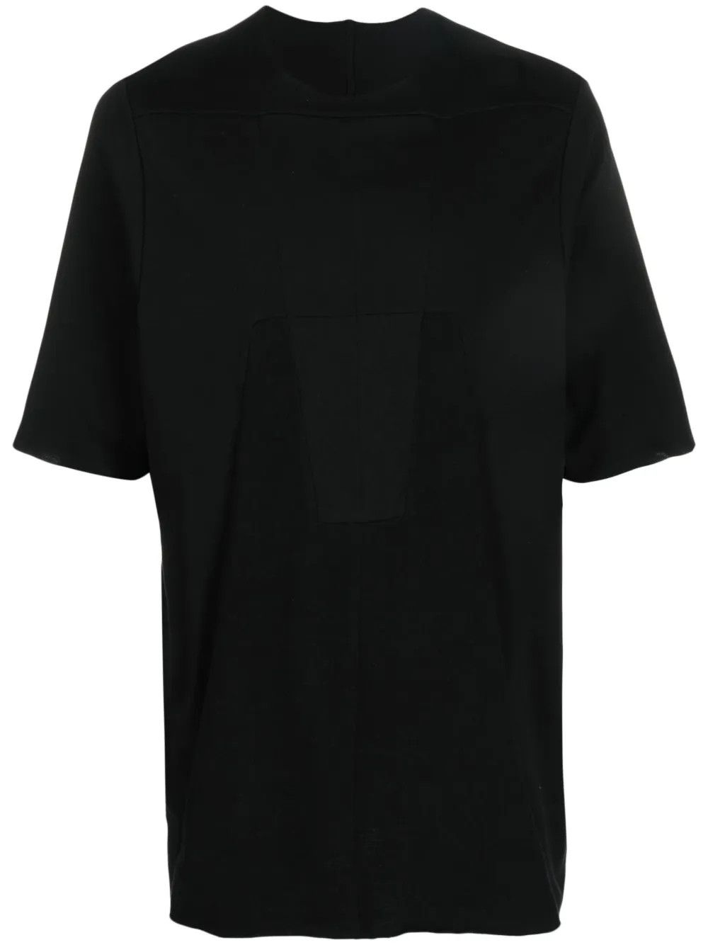 Rick Owens o1y0325 Crewneck T-Shirt in Black Size US M / EU 48-50 / 2 - 1 Thumbnail