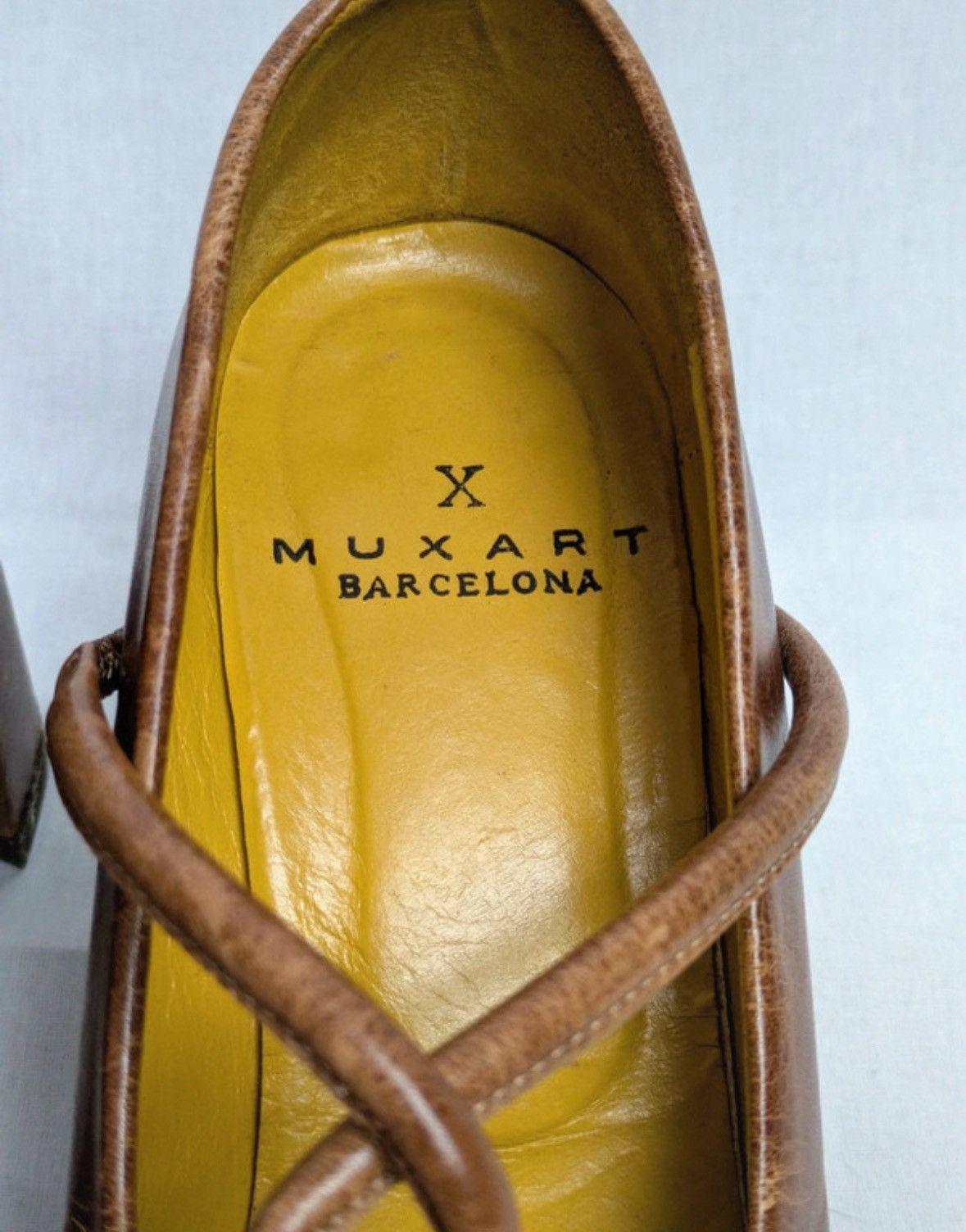 Other Muxart Barcelona textured red leather mary janes heels 40 Size US 8 / IT 38 - 9 Thumbnail