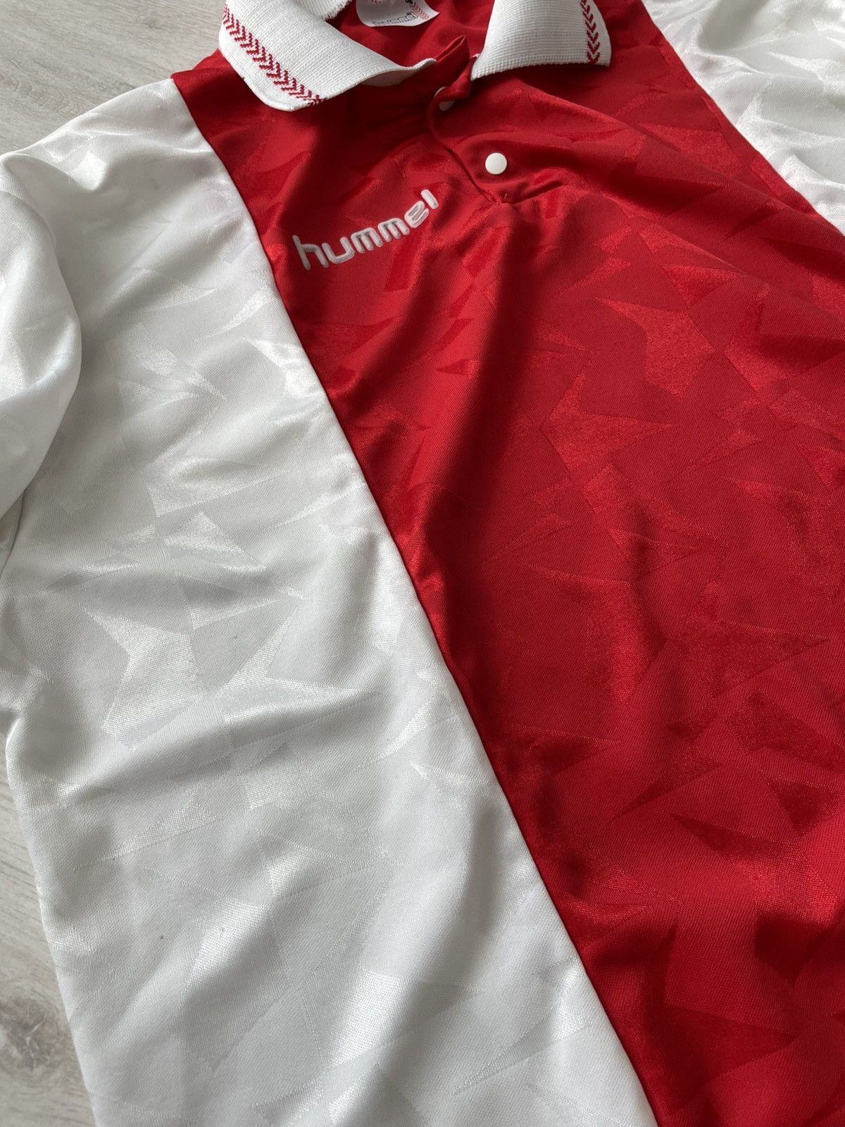 Hummel Vintage Hummel 1992/1994 Denmark Jersey Long Sleeve Shirt Size US XL / EU 56 / 4 - 11 Thumbnail