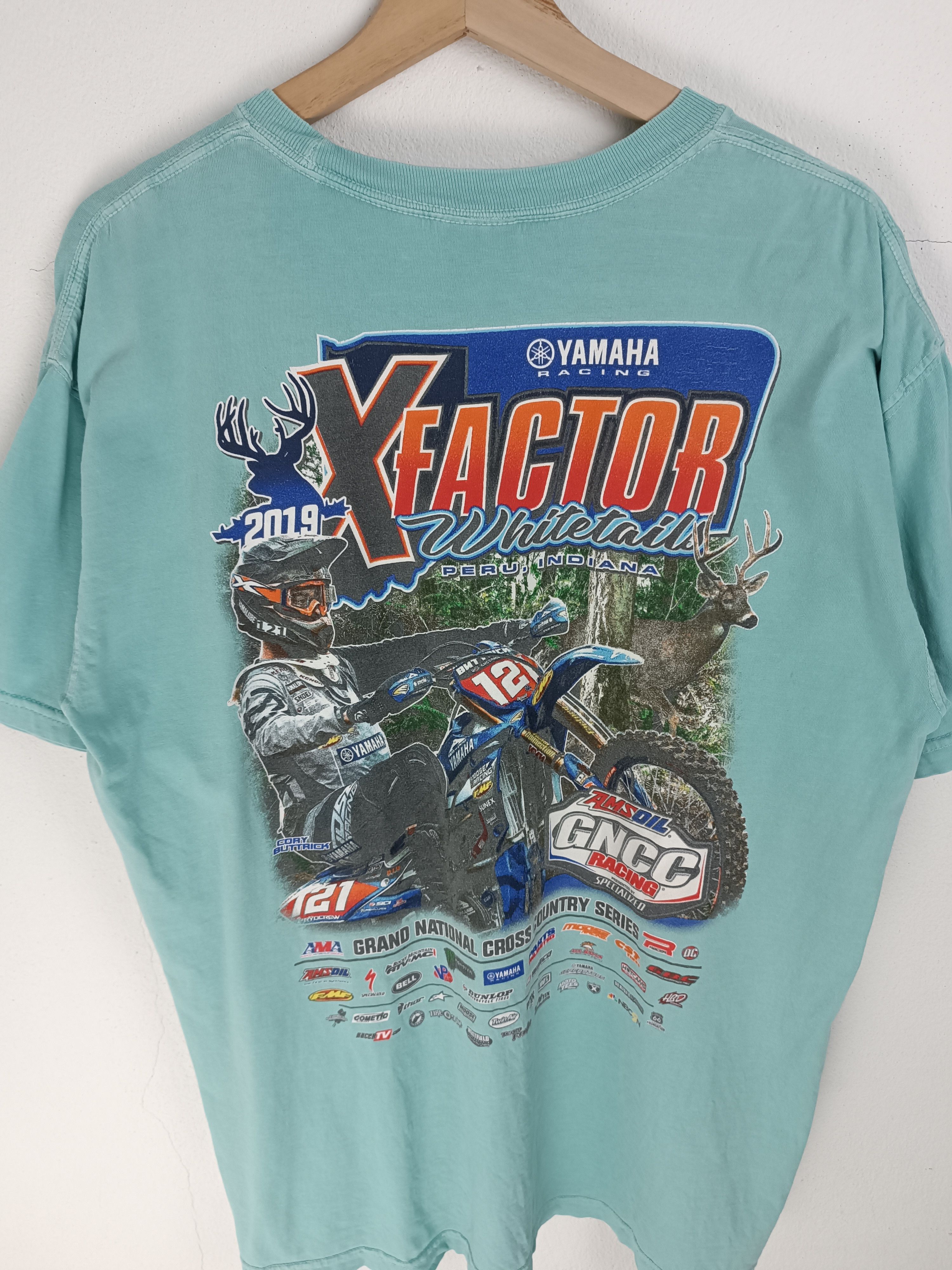 Vintage VINTAGE YAMAHA RACING CROSSCOUNTRY motocross atv bmx extreme Size US L / EU 52-54 / 3 - 14 Thumbnail