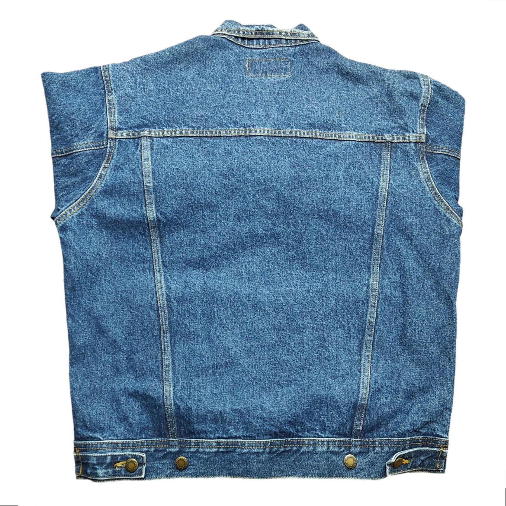 Wrangler VINTAGE Wrangler Rugged Wear RJK30AN Mens Medium Blue Denim Trucker Jacket Y2K Wrangler Rugged Wear Denim Jacket Western 90s Mens Size US M / EU 48-50 / 2 - 3 Thumbnail