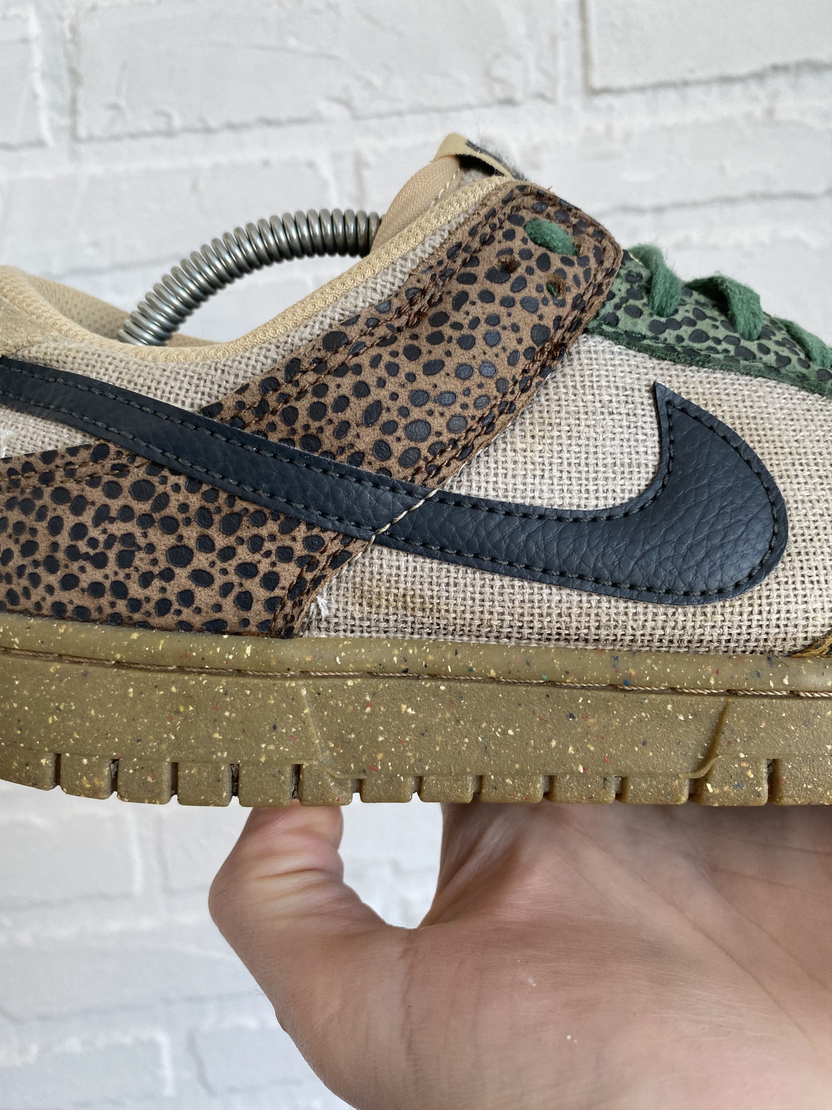 Nike Nike Dunk Low Safari Golden Moss sneakers Size US 9 / EU 42 - 4 Thumbnail
