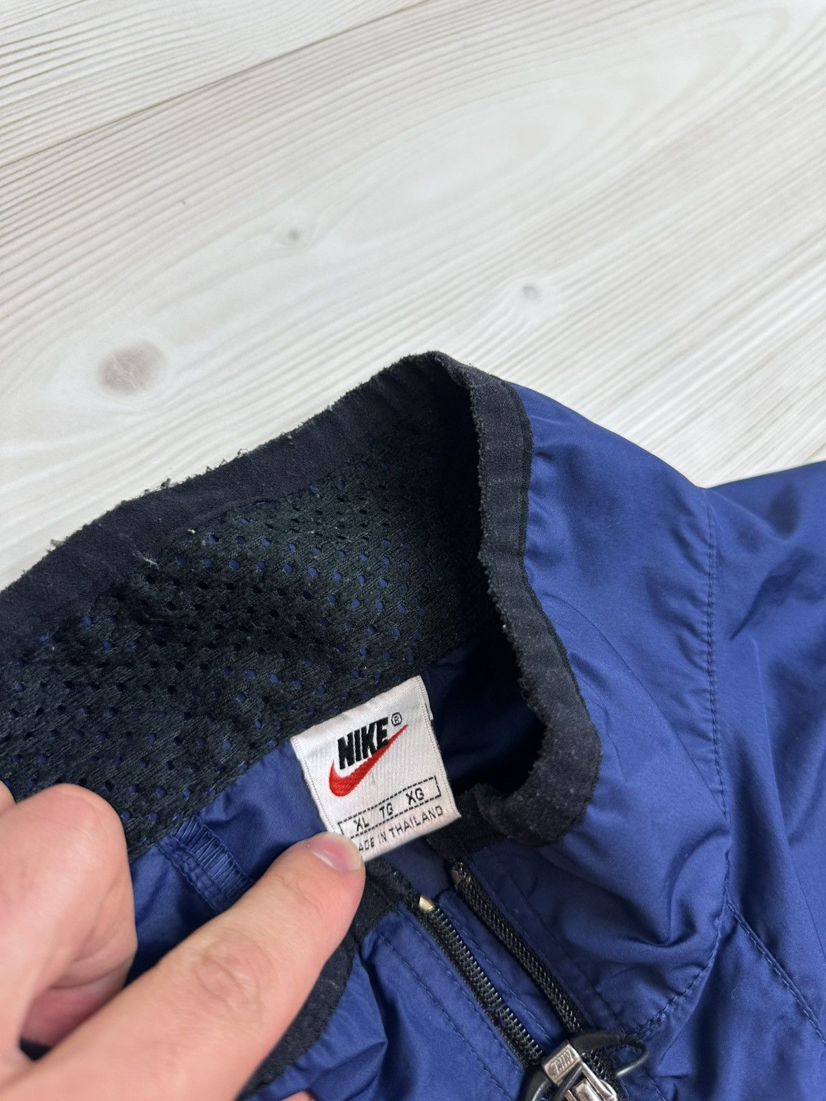 Nike Vintage windbreaker Nike Size US XL / EU 56 / 4 - 4 Thumbnail