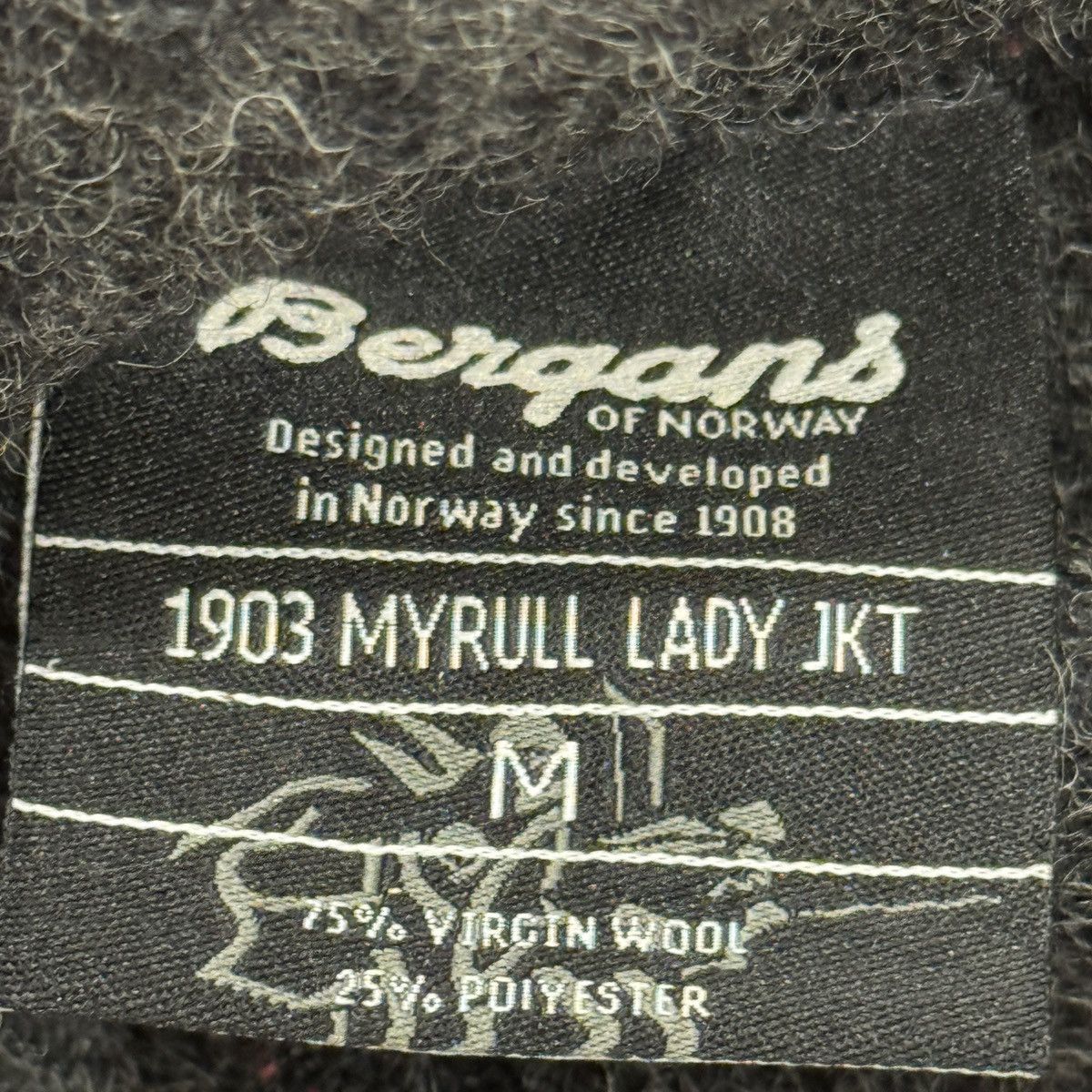 Bergans of Norway Bergans of Norway 1903 Myrull Wool Hoodie Jacket (S) Size S / US 4 / IT 40 - 5 Thumbnail