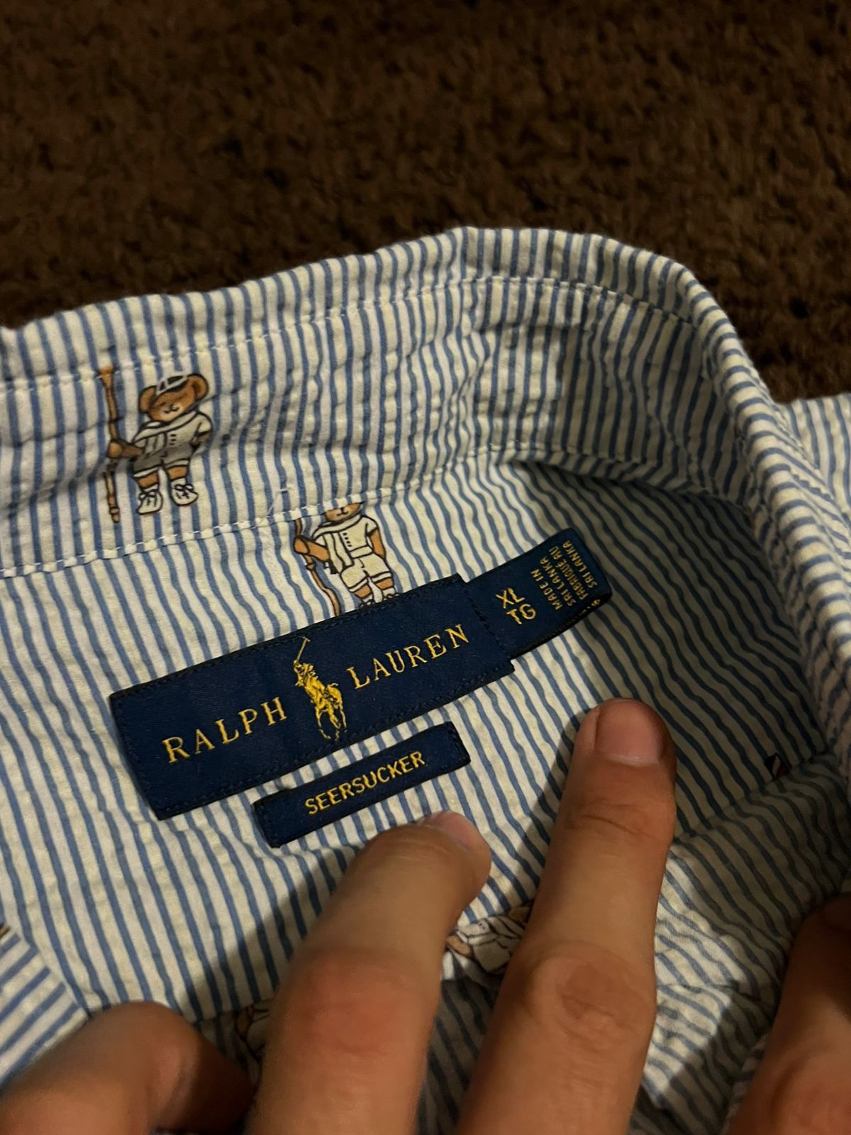 Ralph Lauren Ralph lauren seersucker Size US XL / EU 56 / 4 - 1 Thumbnail