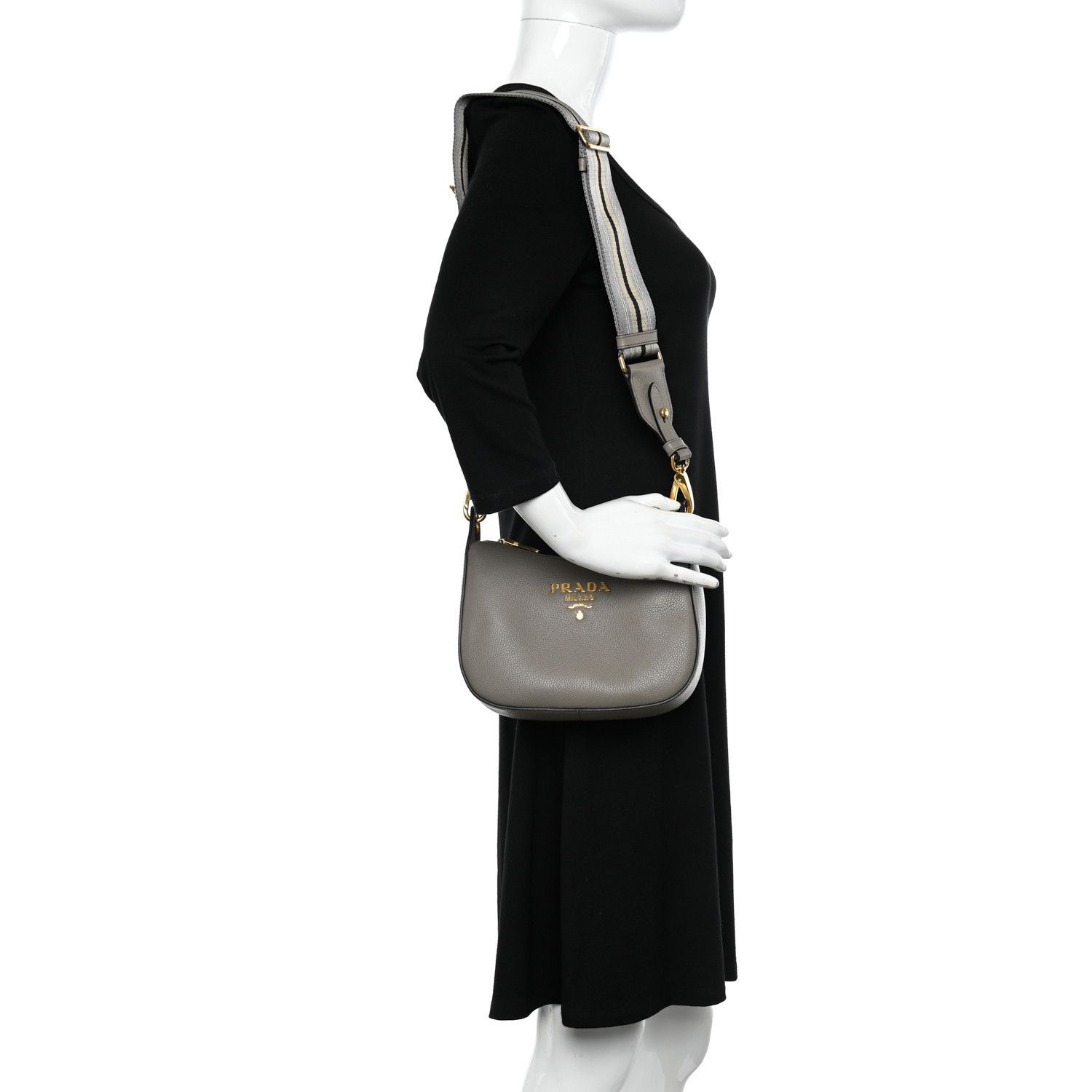 Prada o1la1rc1a0724 Size: OS / Shoulder Bag in Grey Size ONE SIZE - 7 Thumbnail
