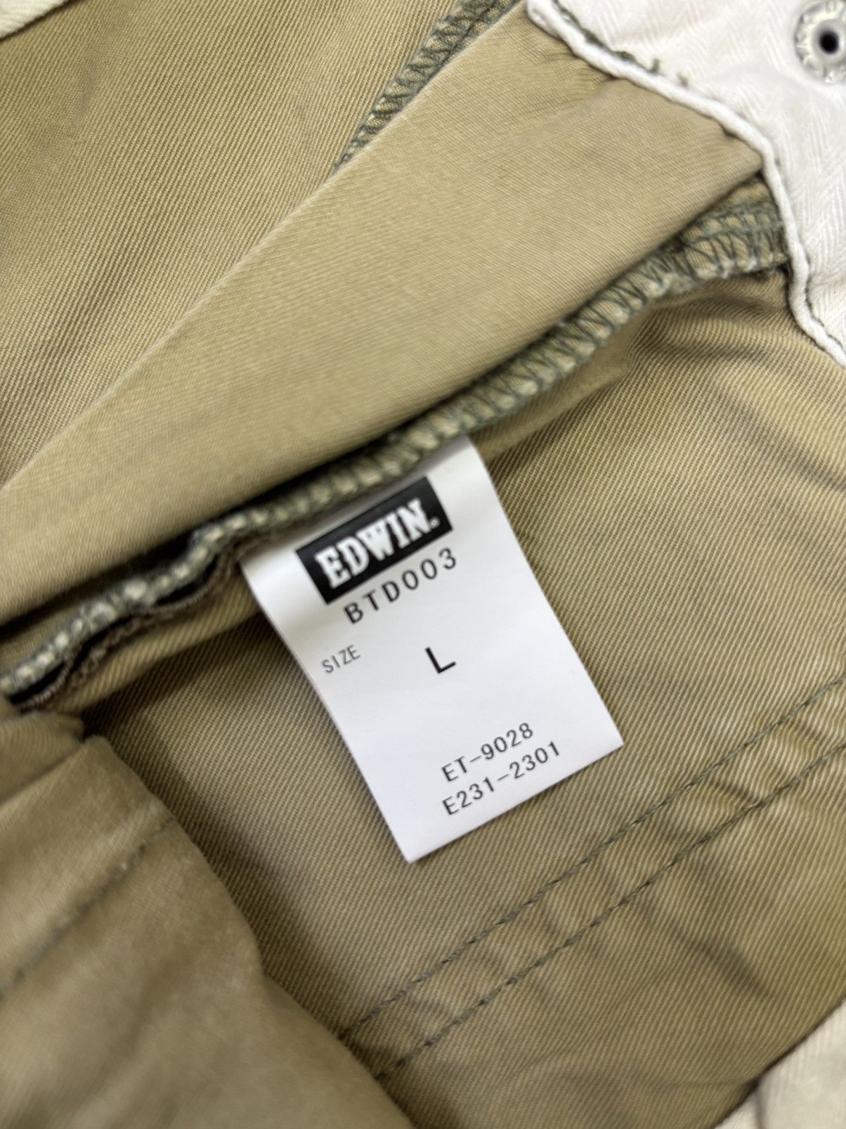 Edwin EDWIN Very Rare Multipockets Two Tones USMC Cargo Pant F808 Size US 35 - 12 Thumbnail