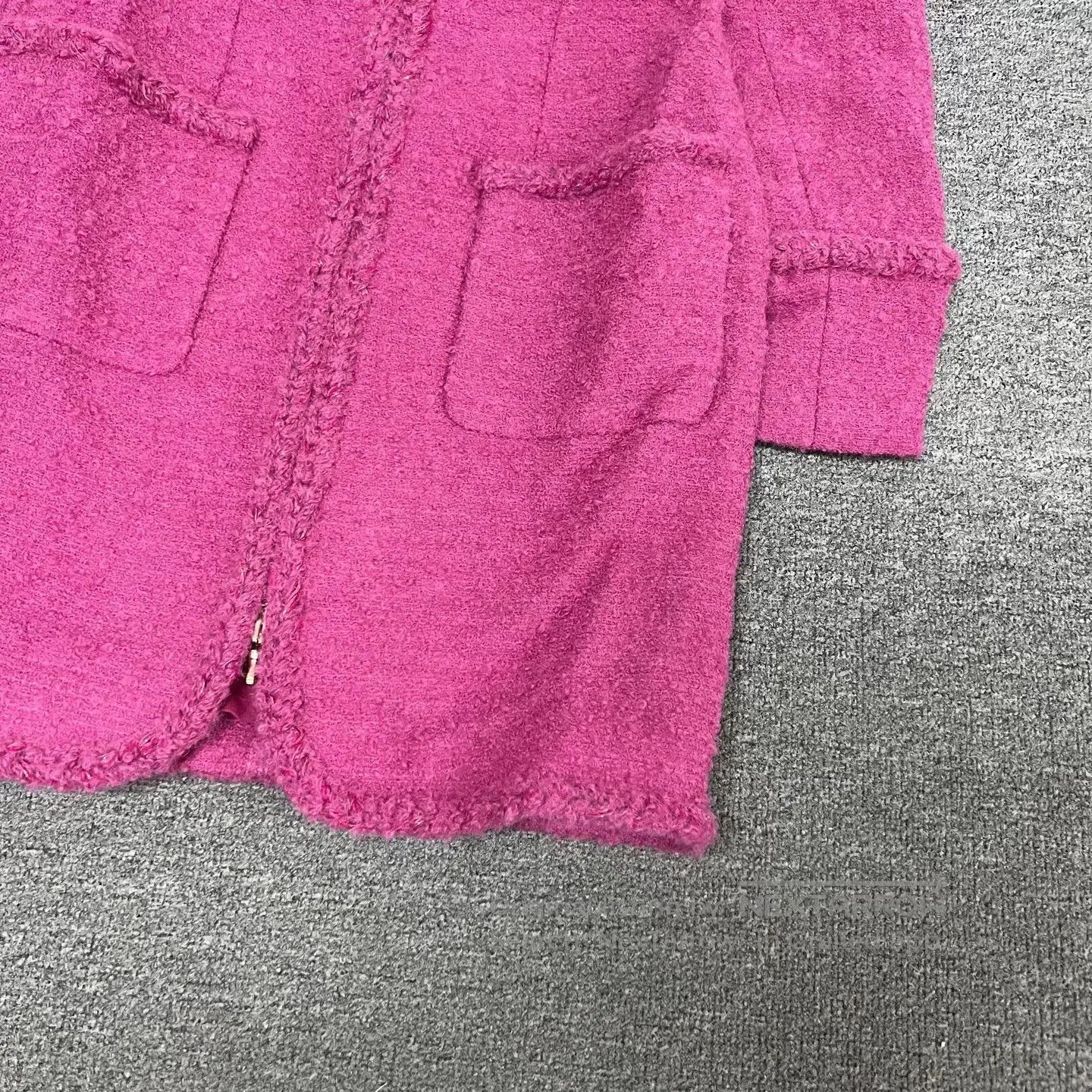Chanel Chanel size 34 Long coat made of coarse wool| Size S / US 4 / IT 40 - 5 Thumbnail