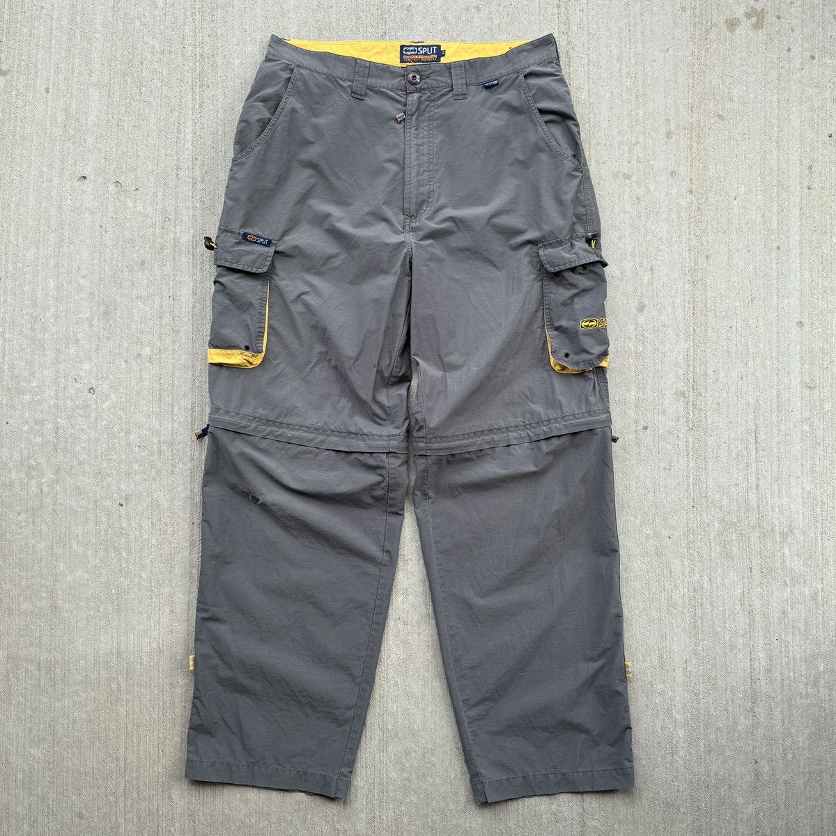 Vintage Vintage Split Cargo Pants Baggy Size US 34 / EU 50 - 1 Thumbnail