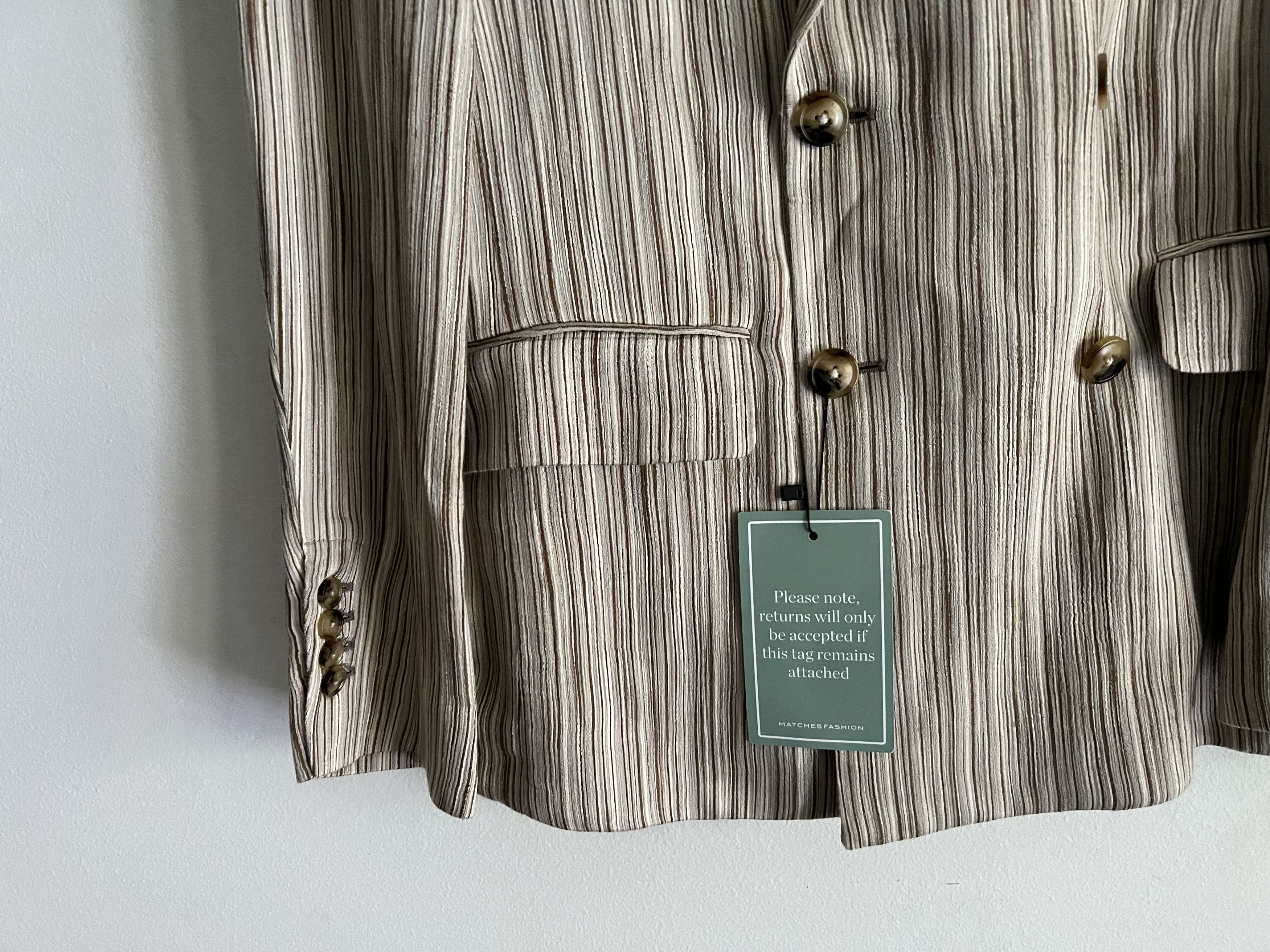 Amiri Stripped Suite or Single Size 44R - 9 Thumbnail