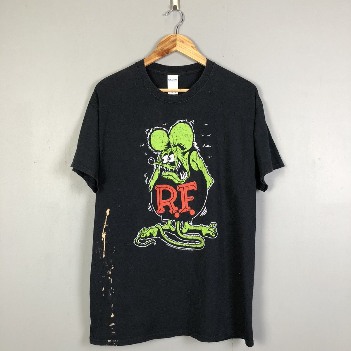 Band Tees Vintage y2k Faded Ratfink Ed Big Daddy Roth Very Rare Tshirt Size US L / EU 52-54 / 3 - 1 Thumbnail