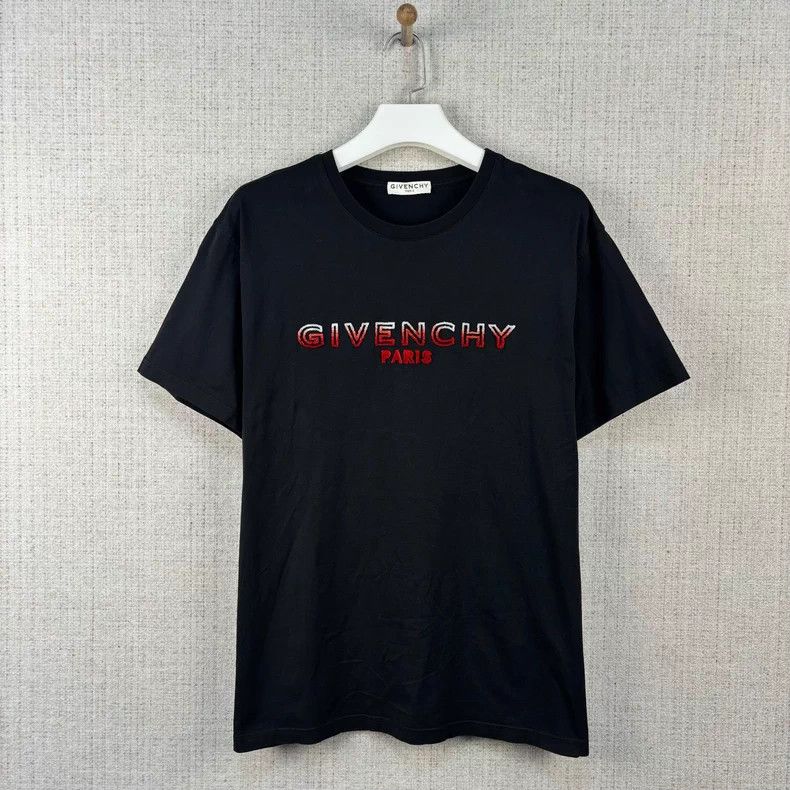 Givenchy Givenchy Gradient logo cotton short sleeve Size US XL / EU 56 / 4 - 1 Thumbnail
