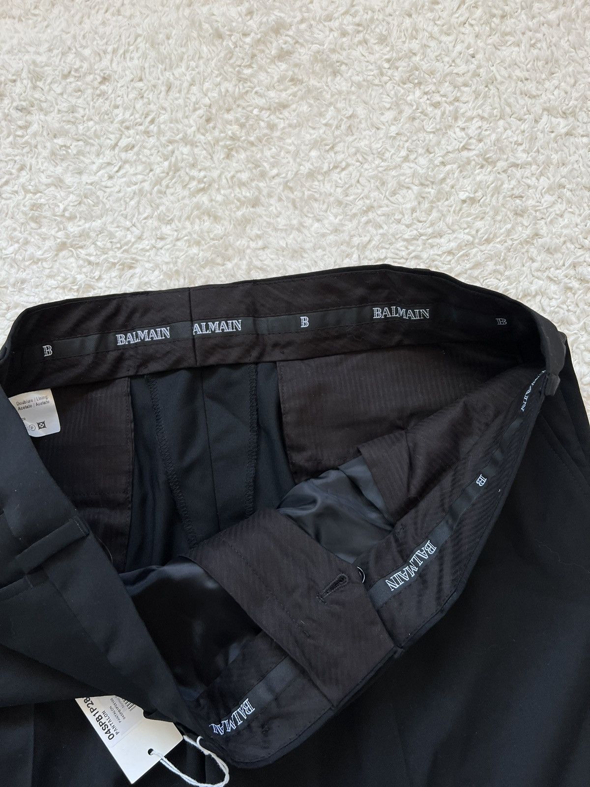Balmain Balmain Paris black pants, new with tags Size US 37 - 6 Thumbnail