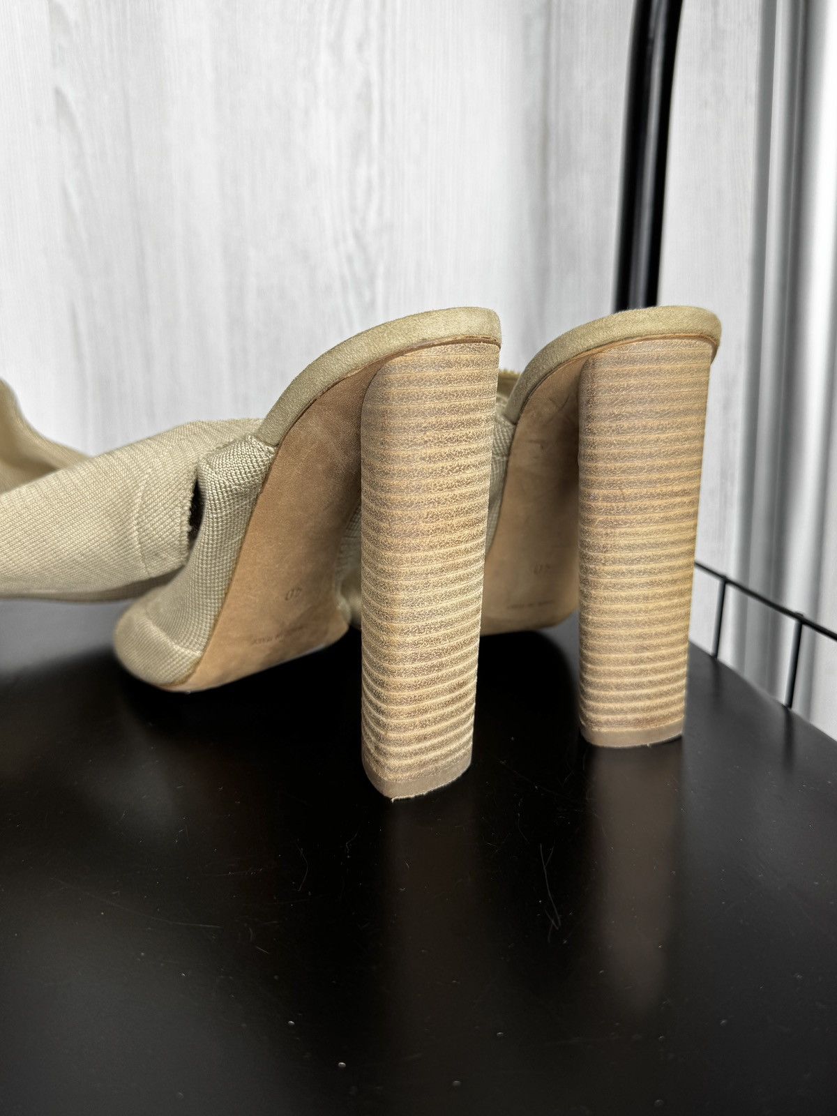 Yeezy YEEZY Season 2 Beige-Gold High Knit Boots Kanye West EUR 40 Size US 10 / IT 40 - 16 Thumbnail
