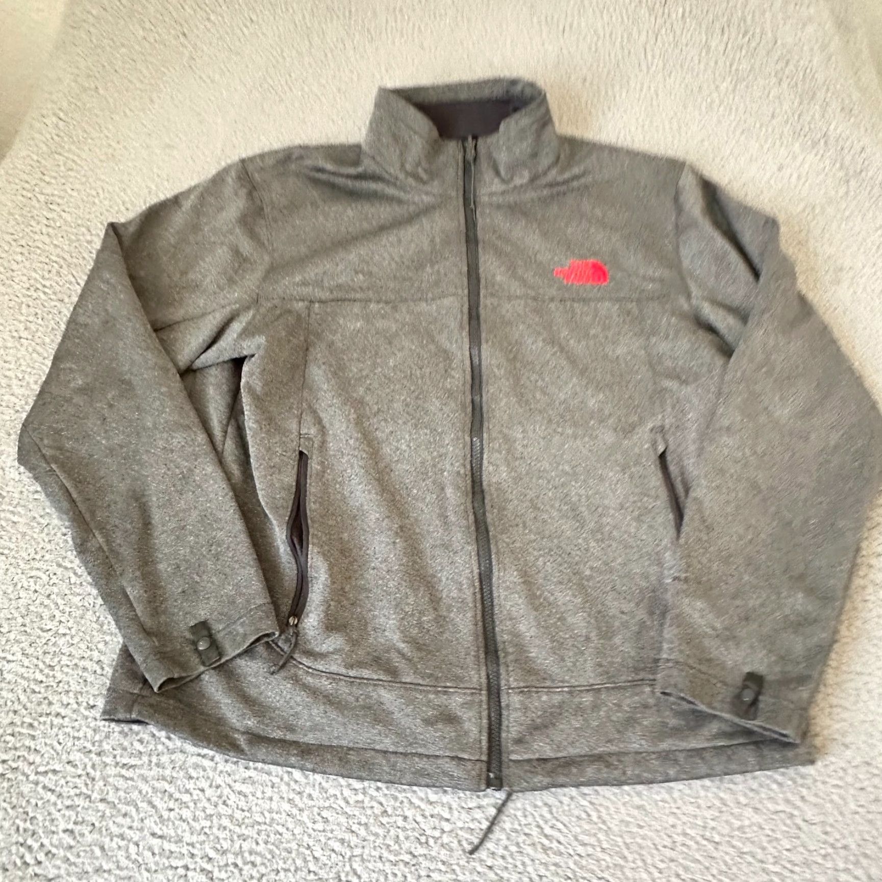 The North Face The North Face Sweater Mens L Gray 1/4 Zip Polyester Mock Neck 90s Pullover Jersey Pattern Solid Size US L / EU 52-54 / 3 - 2 Thumbnail