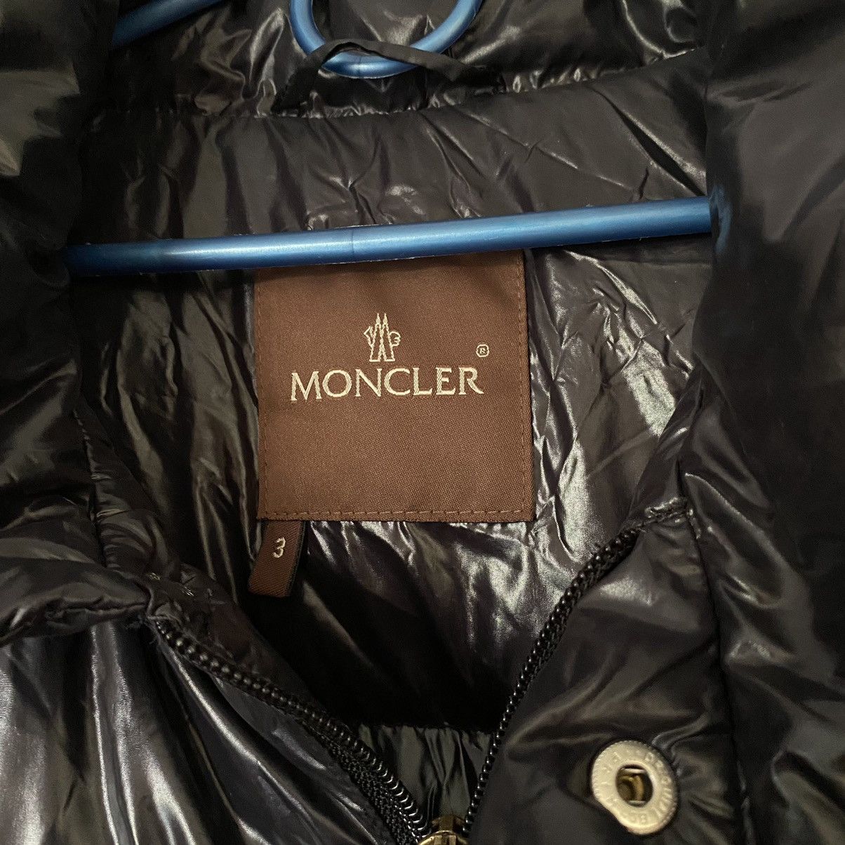 Moncler 80’s Vintage Black Moncler Puffer Jacket Size US L / EU 52-54 / 3 - 7 Thumbnail